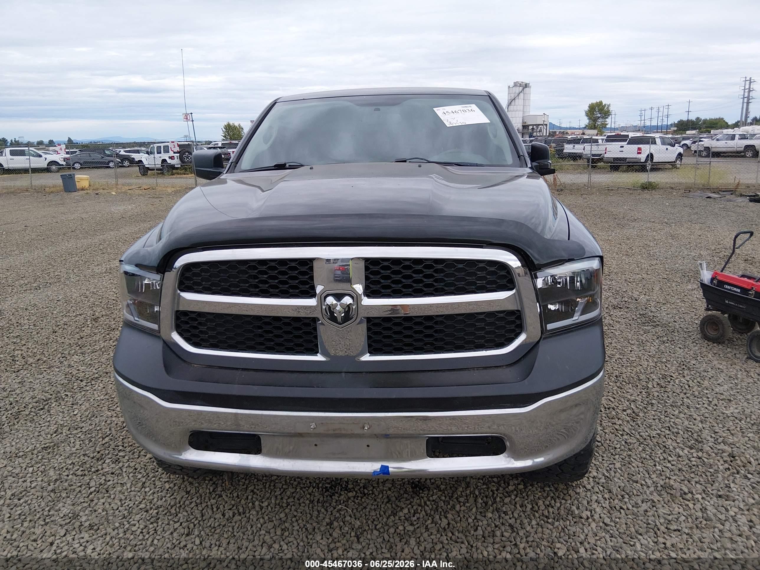 2013 Ram 1500 St Black vin: 1C6RR7KT7DS717591