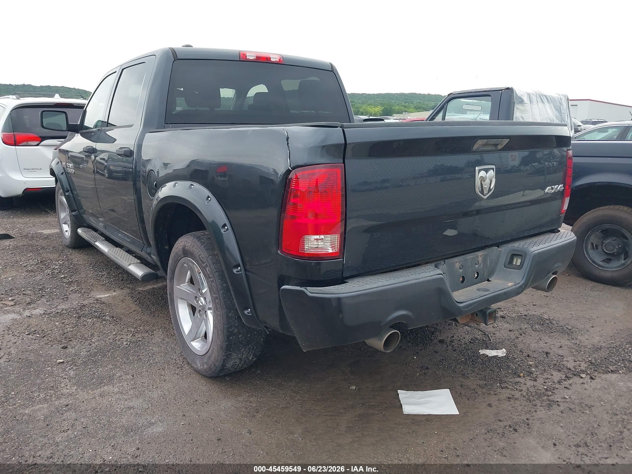 2014 Ram 1500 Express Gray vin: 1C6RR7KT7ES176737
