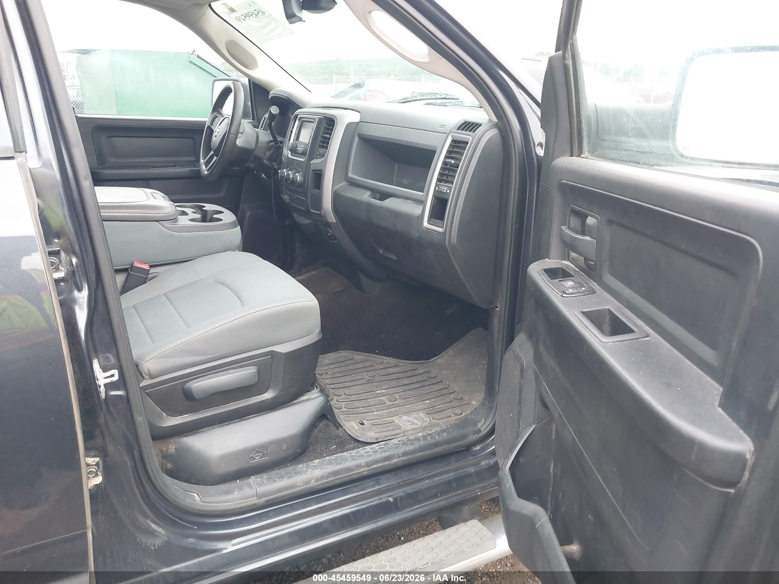 2014 Ram 1500 Express Gray vin: 1C6RR7KT7ES176737