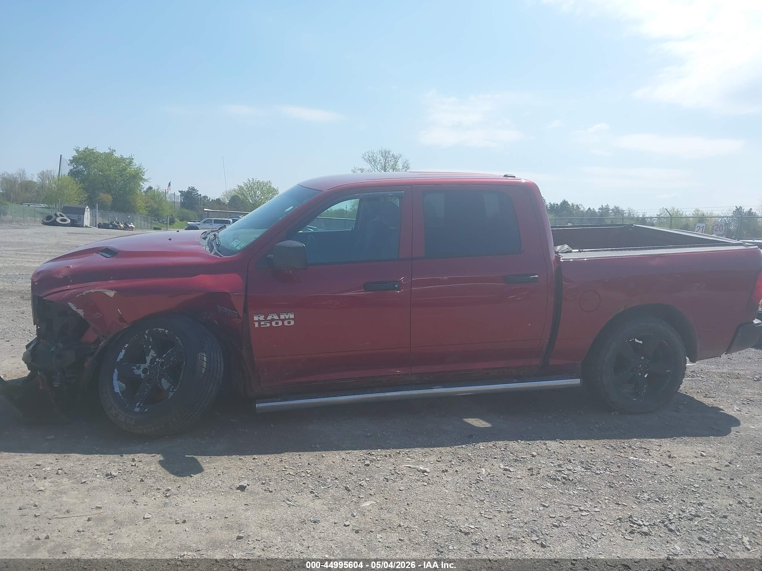 2014 Ram 1500 Express Red vin: 1C6RR7KT7ES186250