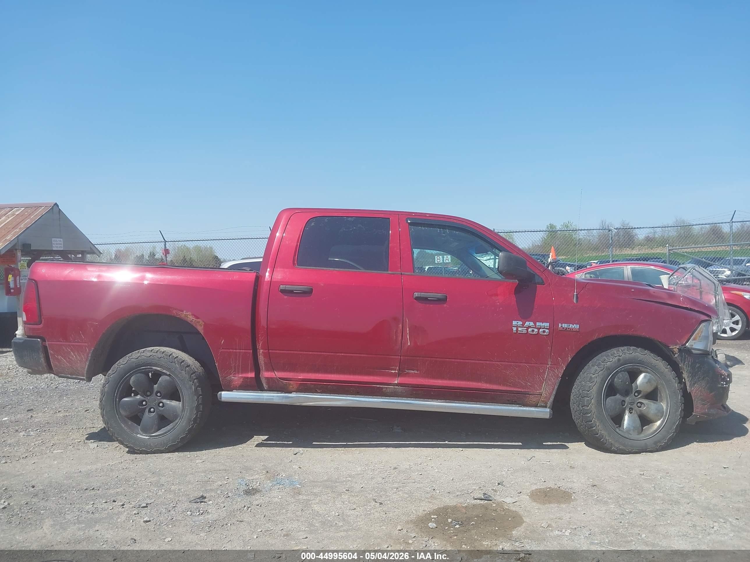 2014 Ram 1500 Express Red vin: 1C6RR7KT7ES186250