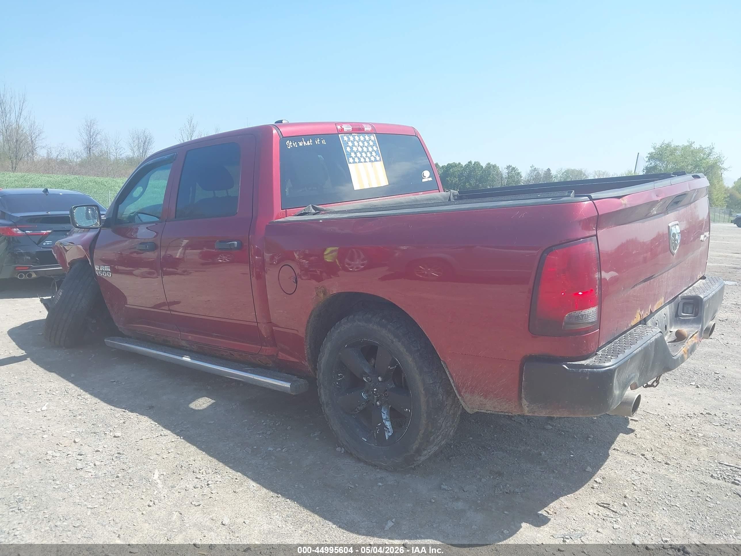 2014 Ram 1500 Express Red vin: 1C6RR7KT7ES186250