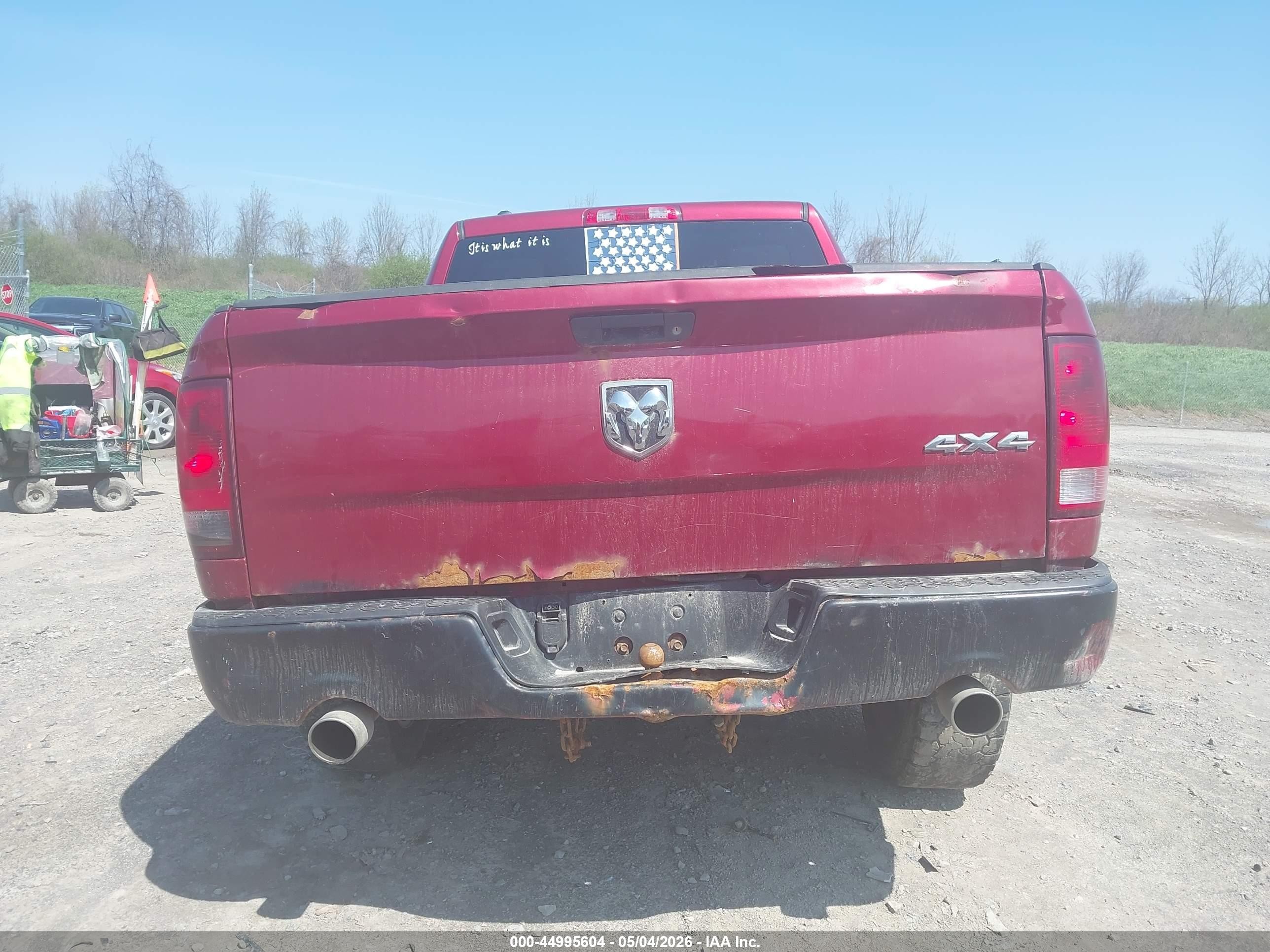 2014 Ram 1500 Express Red vin: 1C6RR7KT7ES186250