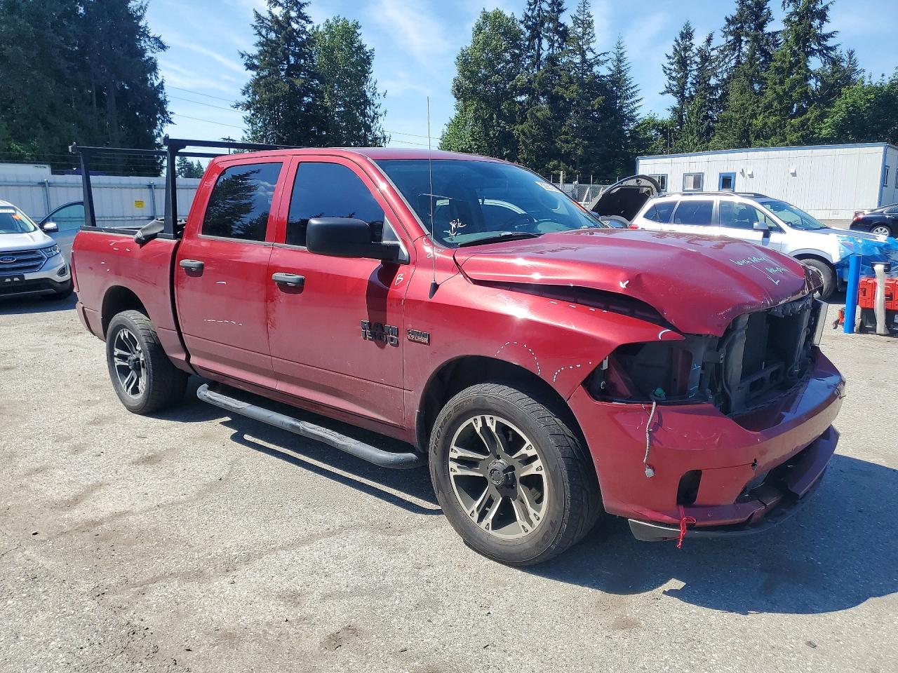 2014 Ram 1500 St Red vin: 1C6RR7KT7ES208036
