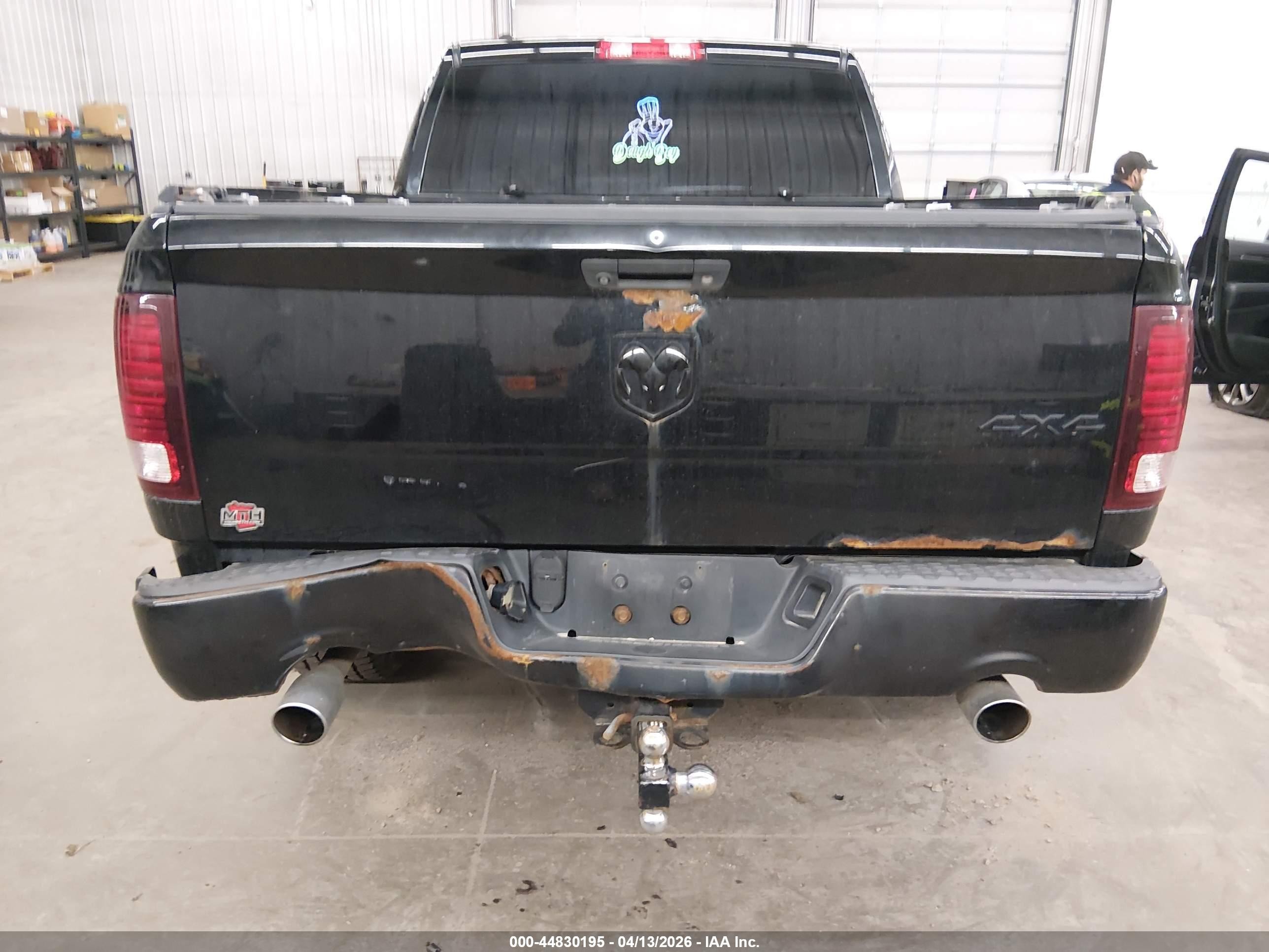 2014 Ram 1500 Express Black vin: 1C6RR7KT7ES220851