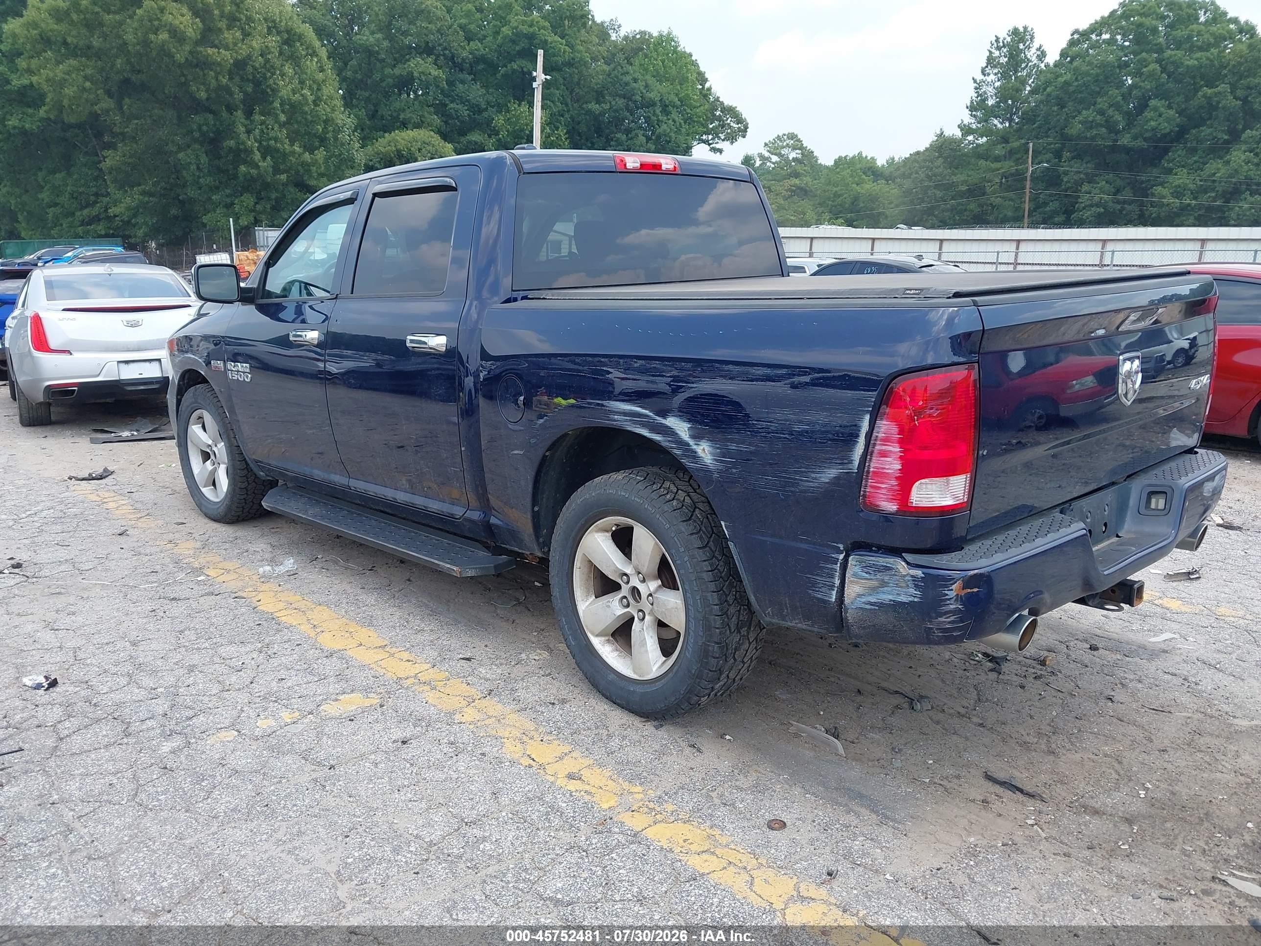 2014 Ram 1500 Express Blue vin: 1C6RR7KT7ES330203