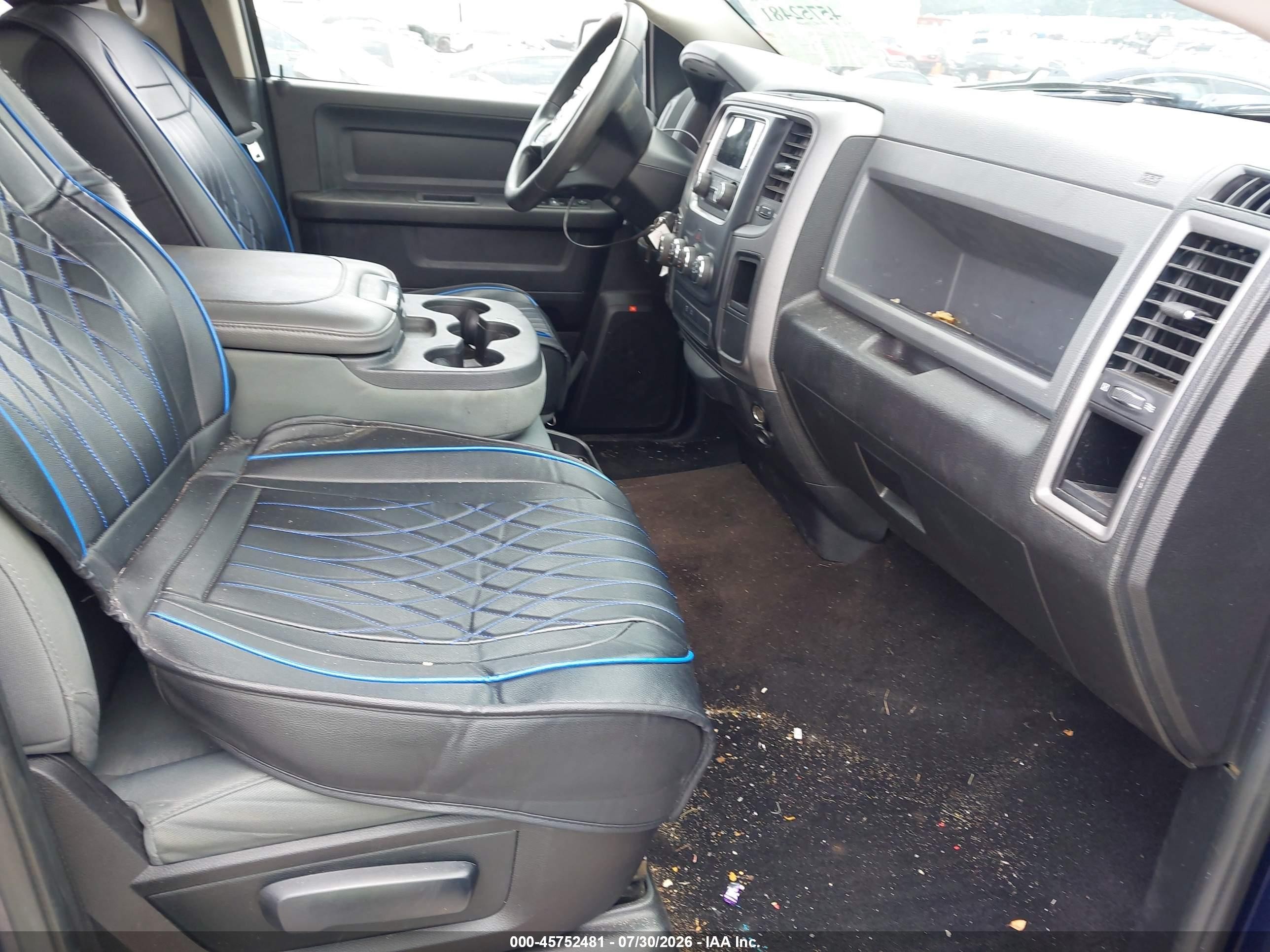 2014 Ram 1500 Express Blue vin: 1C6RR7KT7ES330203