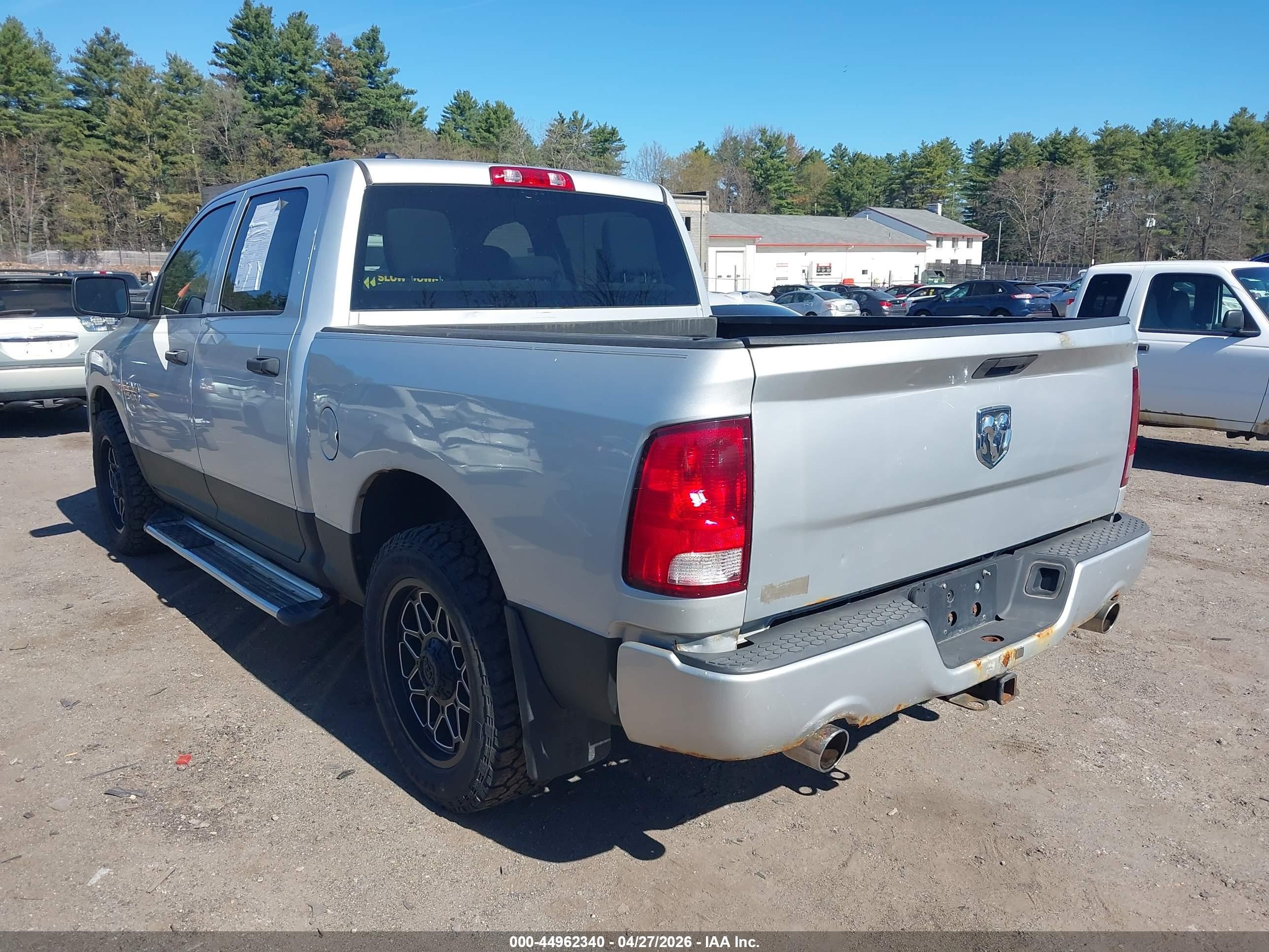 2014 Ram 1500 Express Silver vin: 1C6RR7KT7ES335840