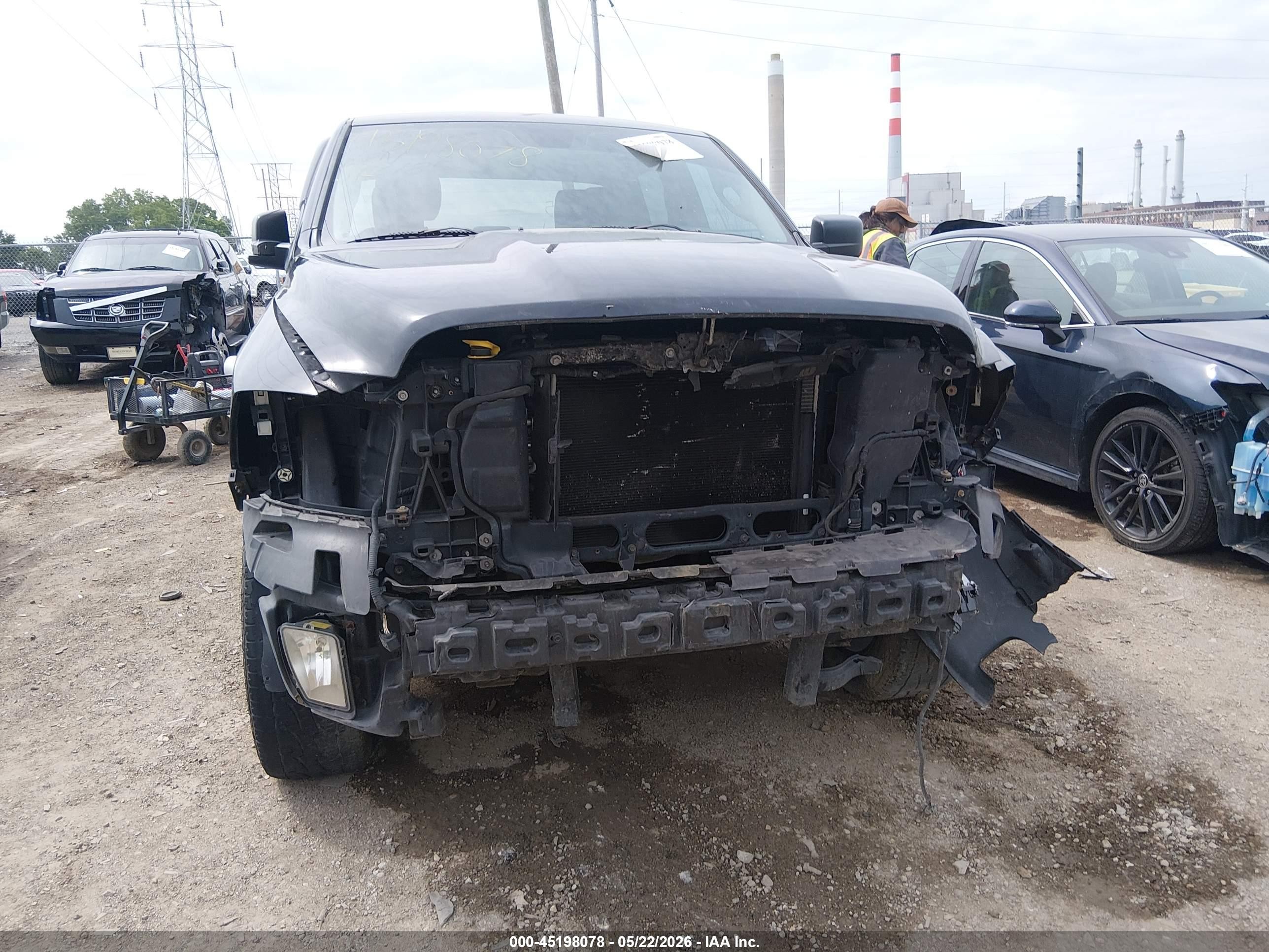 2014 Ram 1500 Express Black vin: 1C6RR7KT7ES426185