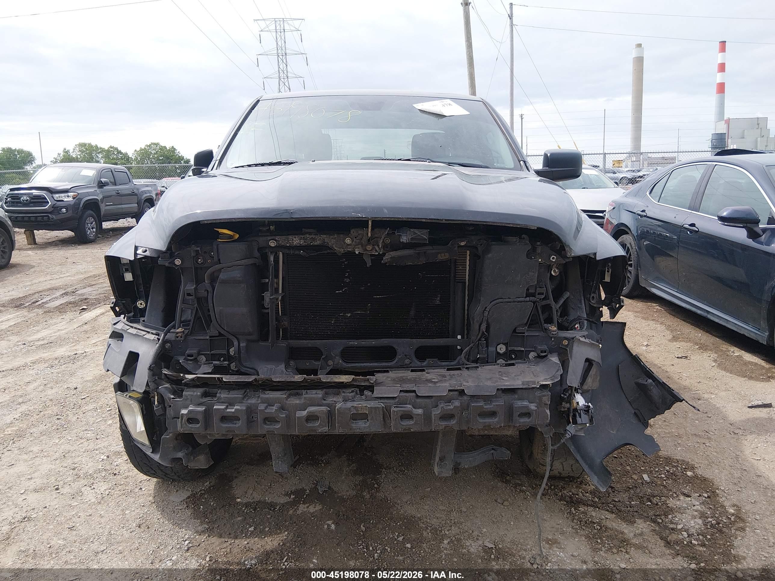 2014 Ram 1500 Express Black vin: 1C6RR7KT7ES426185
