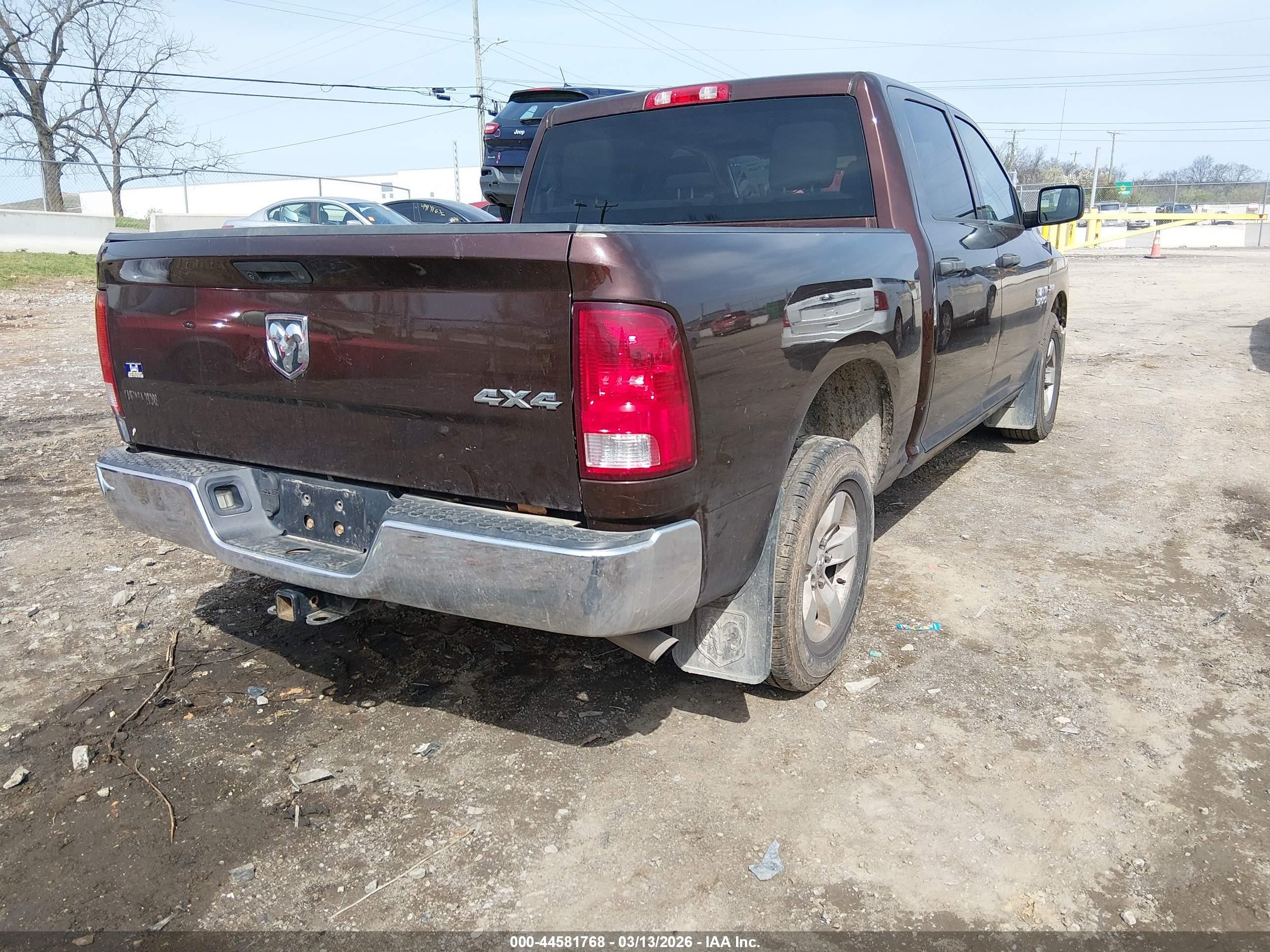 2014 Ram 1500 St Maroon vin: 1C6RR7KT7ES480120