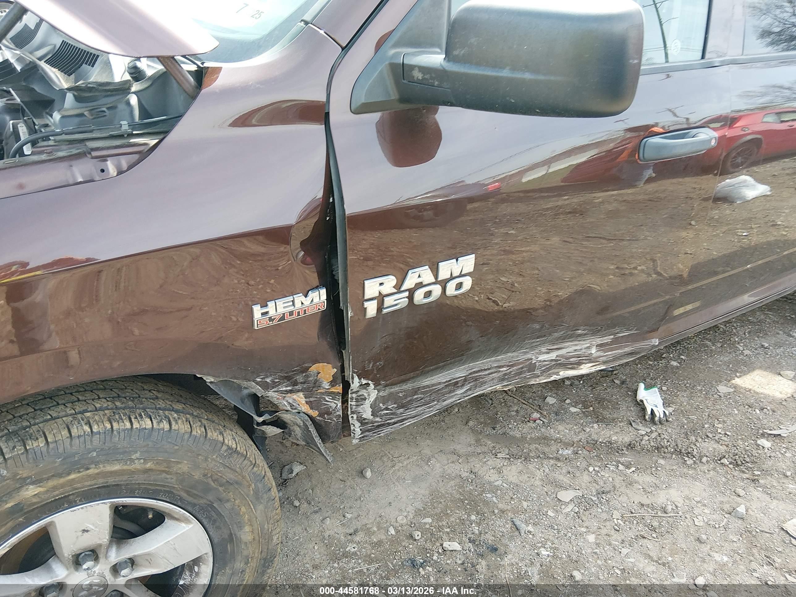 2014 Ram 1500 St Maroon vin: 1C6RR7KT7ES480120