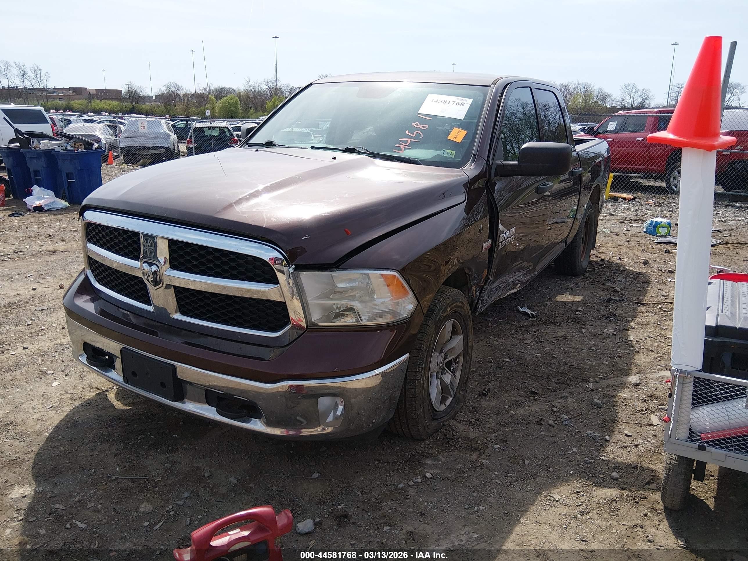 2014 Ram 1500 St Maroon vin: 1C6RR7KT7ES480120