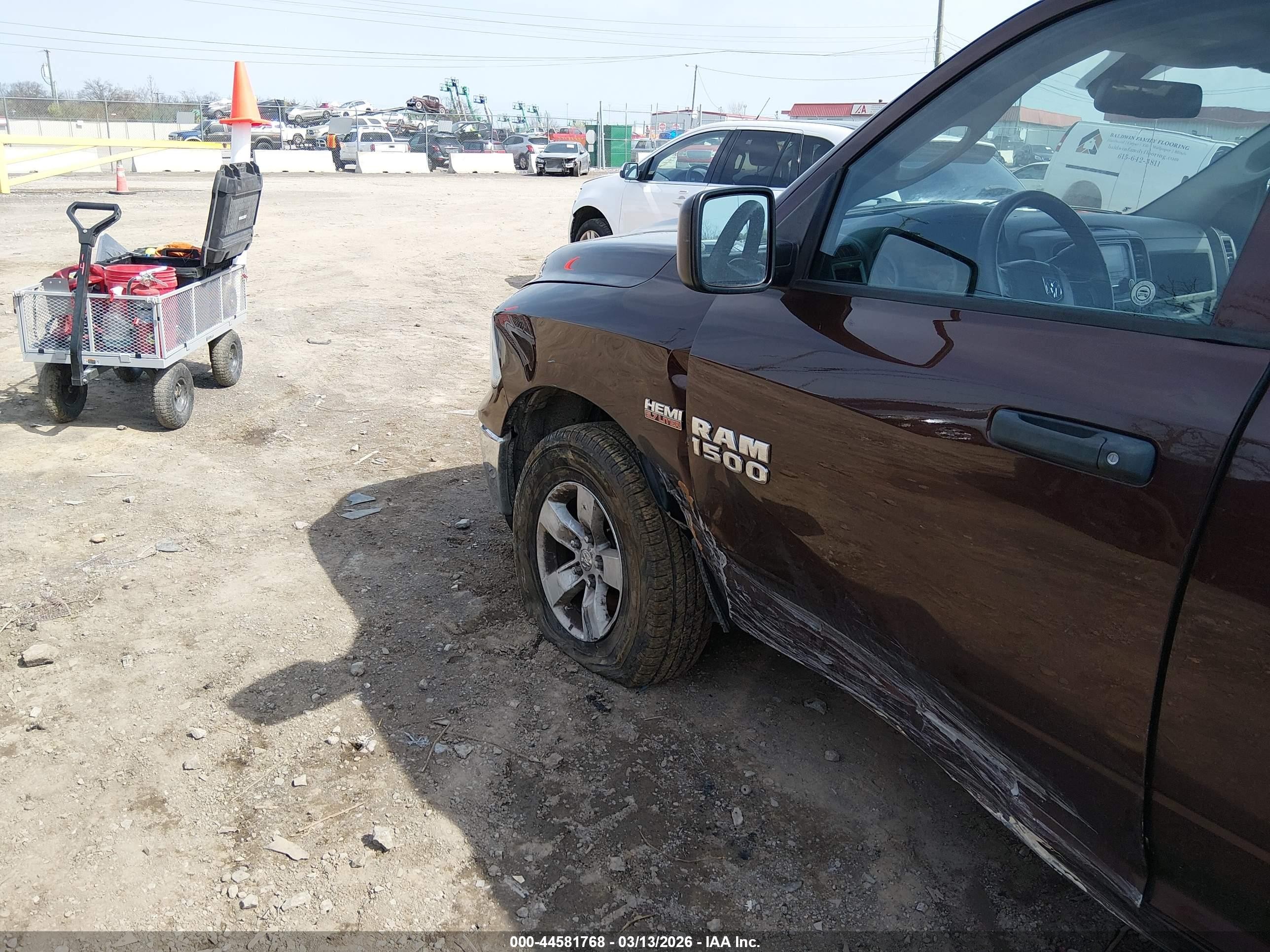 2014 Ram 1500 St Maroon vin: 1C6RR7KT7ES480120