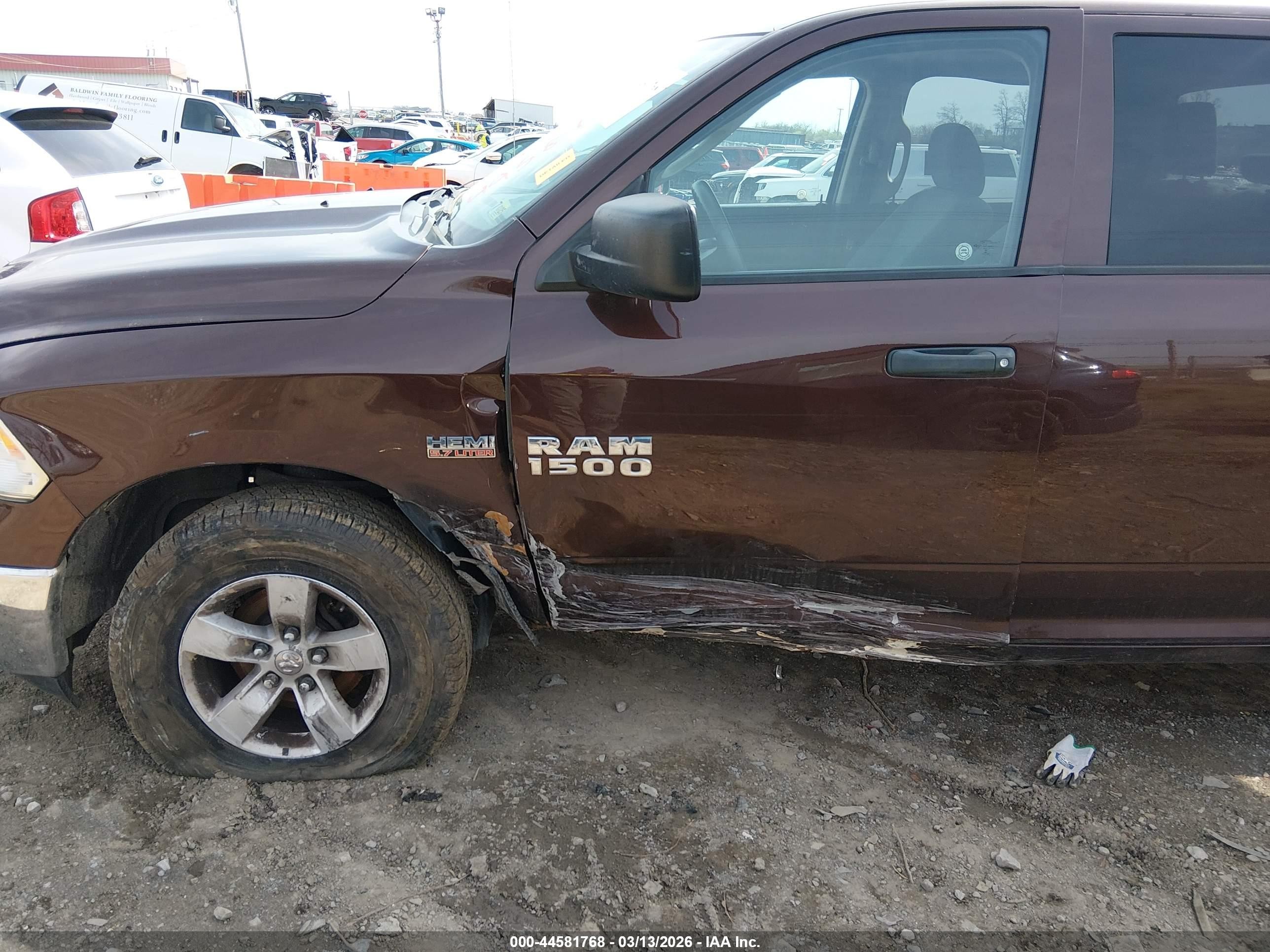 2014 Ram 1500 St Maroon vin: 1C6RR7KT7ES480120