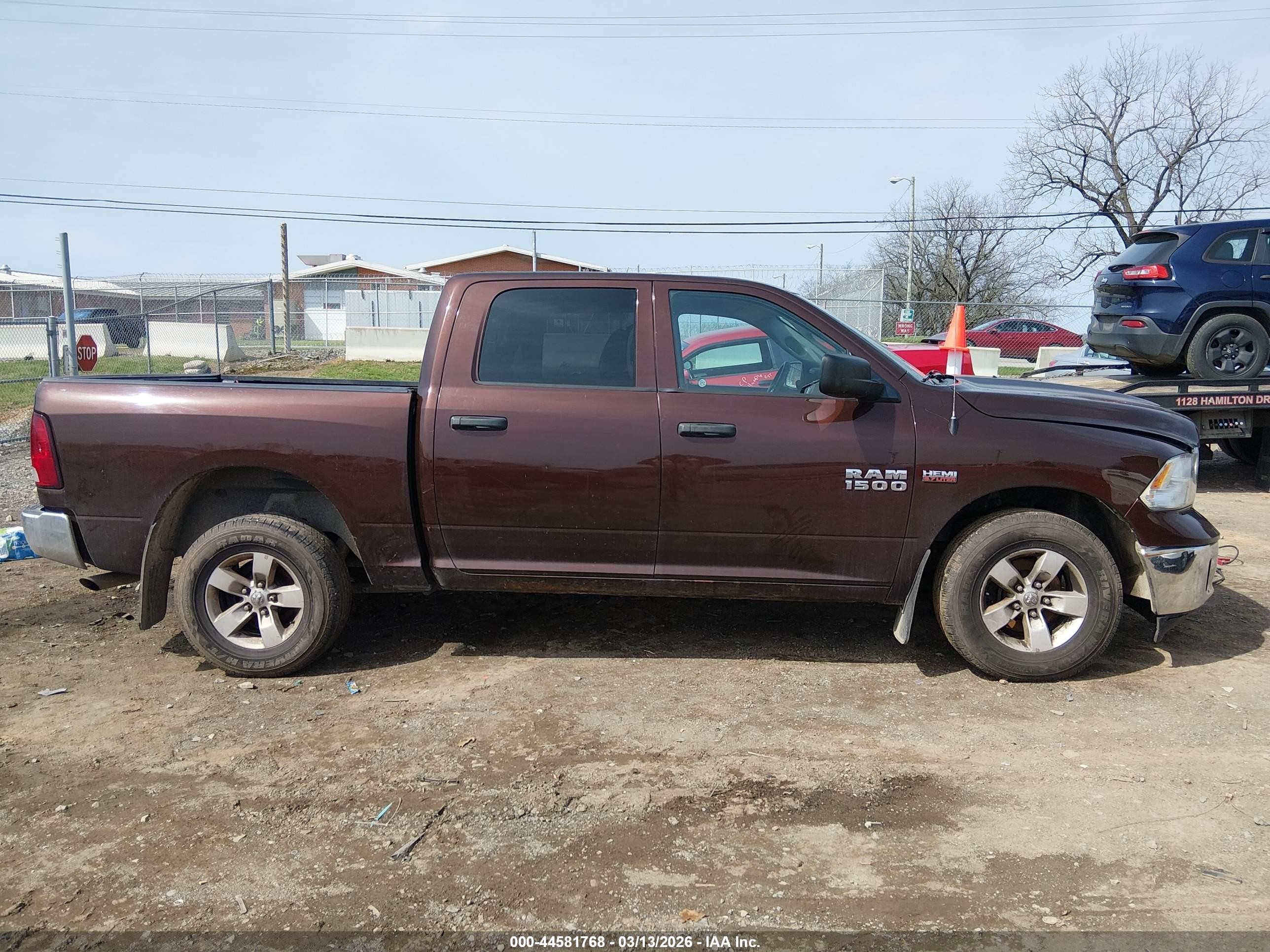 2014 Ram 1500 St Maroon vin: 1C6RR7KT7ES480120