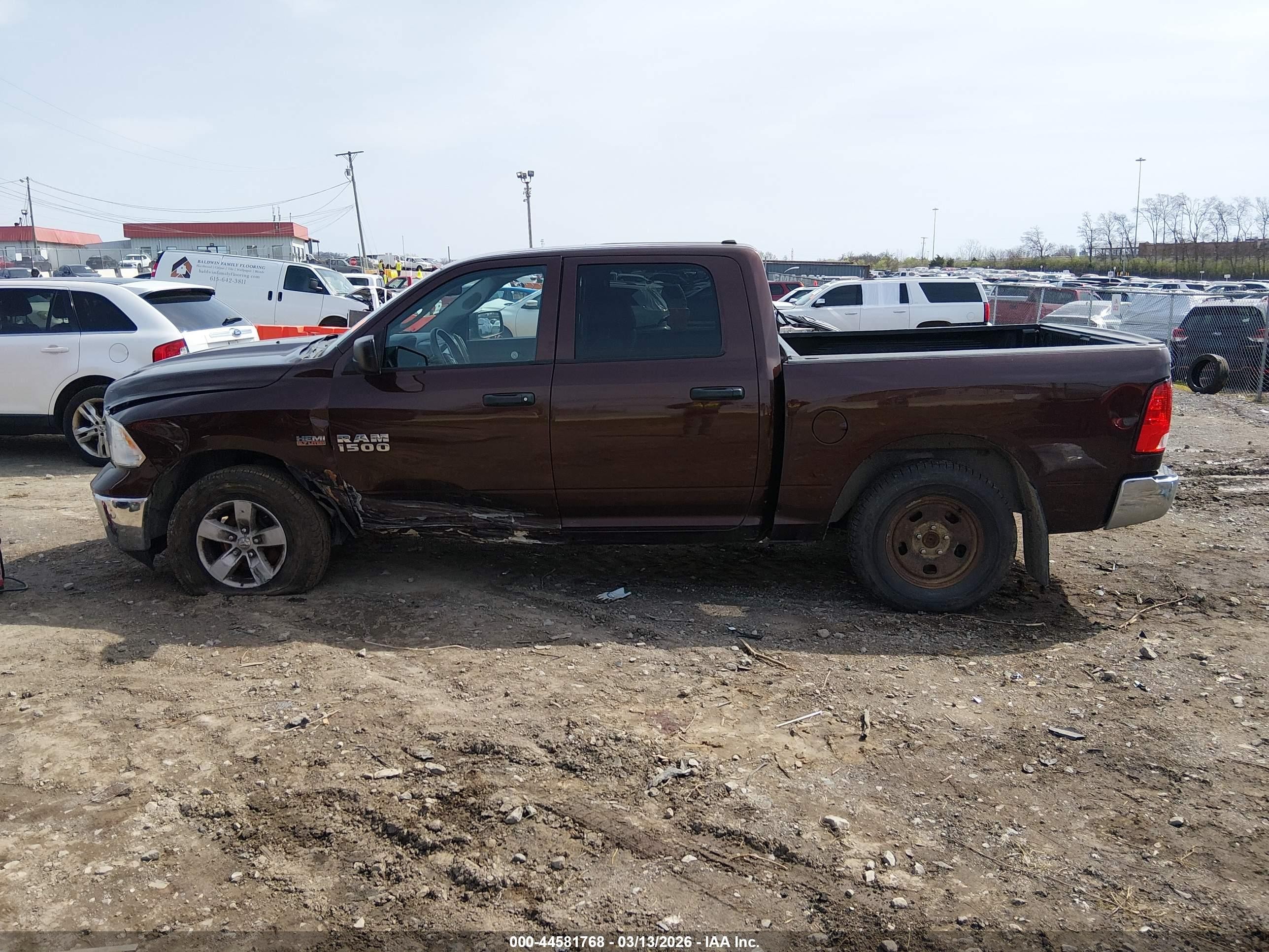 2014 Ram 1500 St Maroon vin: 1C6RR7KT7ES480120
