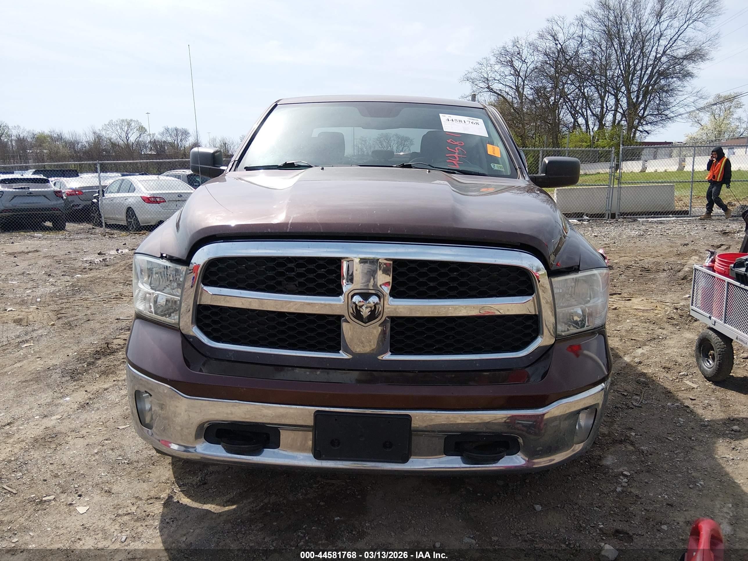 2014 Ram 1500 St Maroon vin: 1C6RR7KT7ES480120