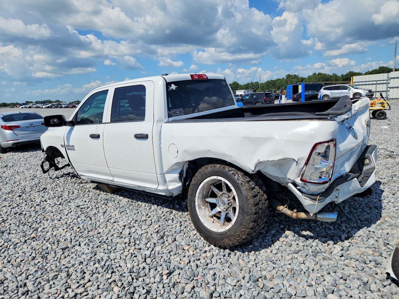 2015 Ram 1500 St White vin: 1C6RR7KT7FS526711