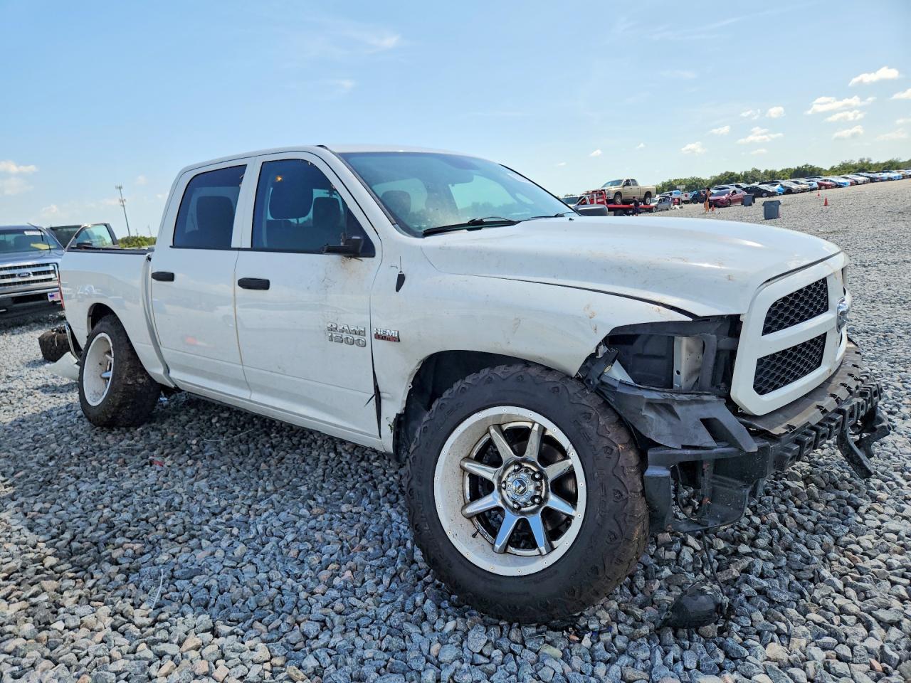 2015 Ram 1500 St White vin: 1C6RR7KT7FS526711