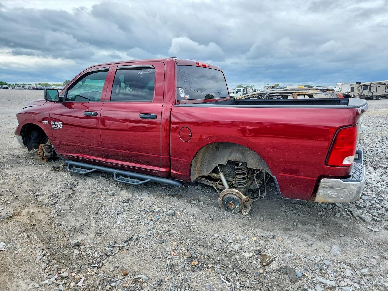 2007 Ram 1500 Classic Tradesman Burgundy vin: 1C6RR7KT7KS577720