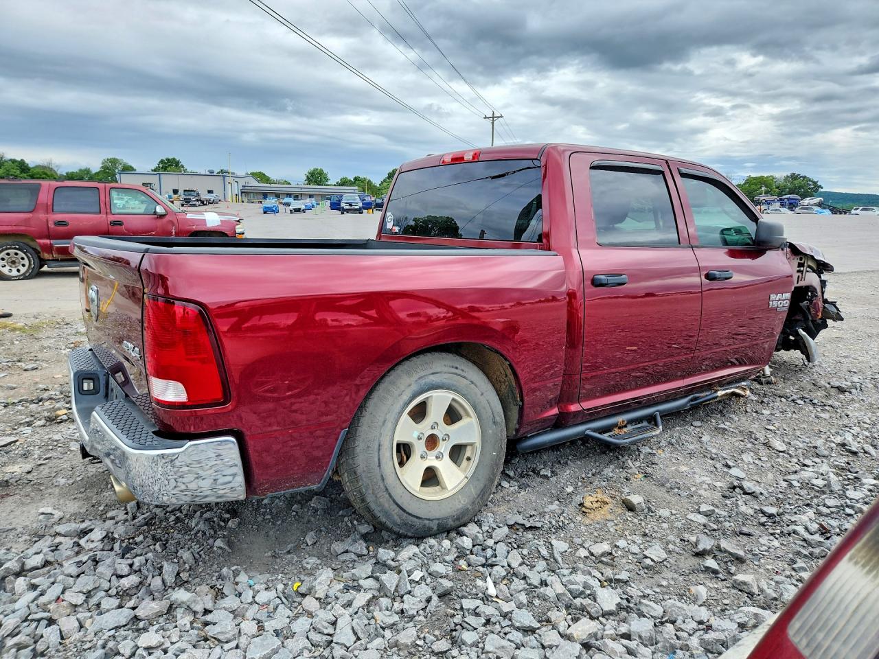 2007 Ram 1500 Classic Tradesman Burgundy vin: 1C6RR7KT7KS577720