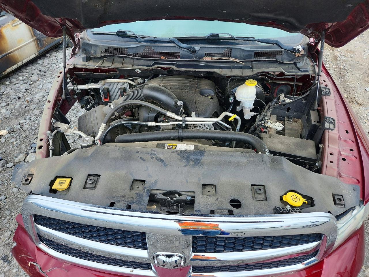 2007 Ram 1500 Classic Tradesman Burgundy vin: 1C6RR7KT7KS577720