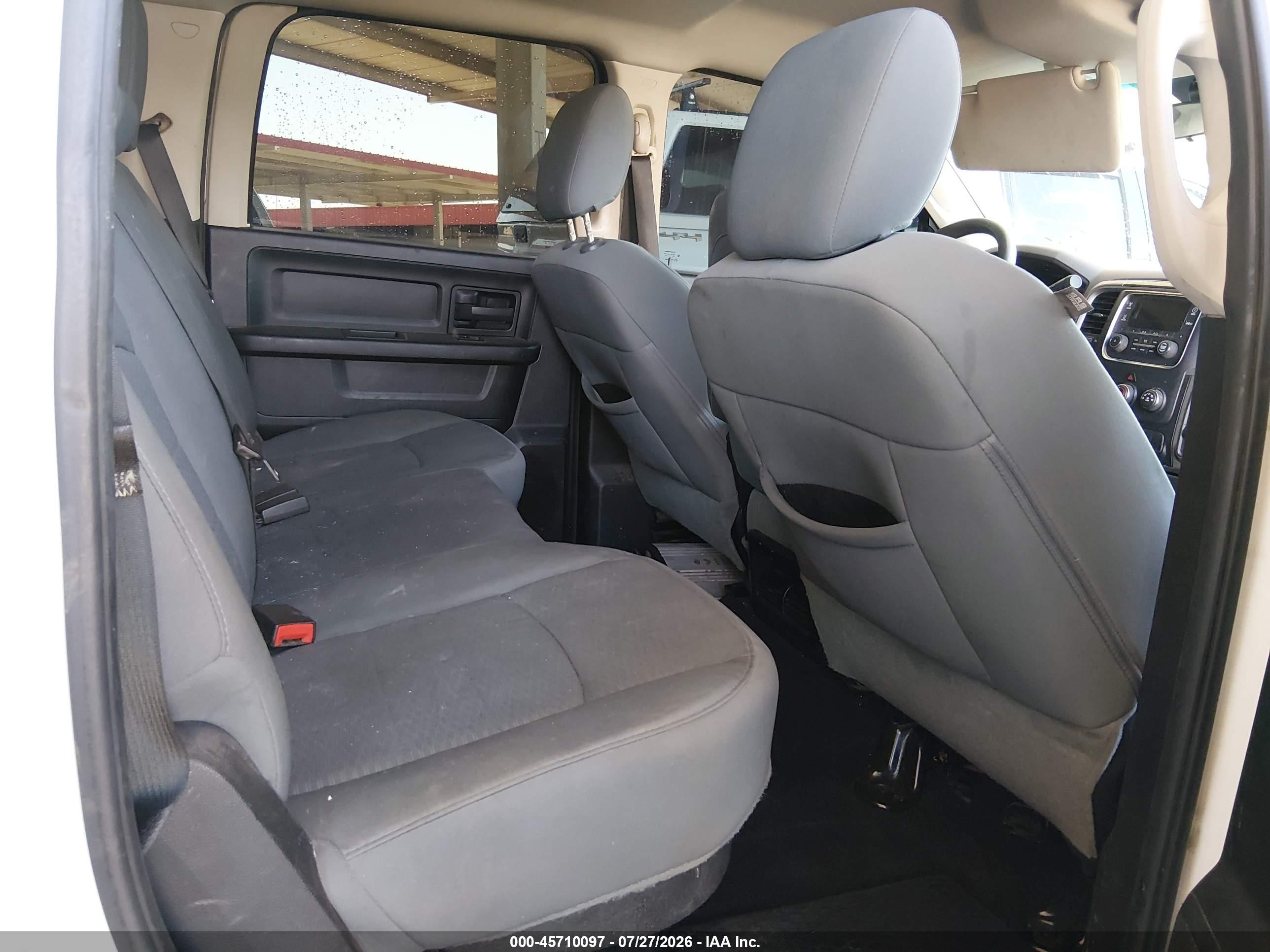2013 Ram 1500 Express White vin: 1C6RR7KT8DS509719
