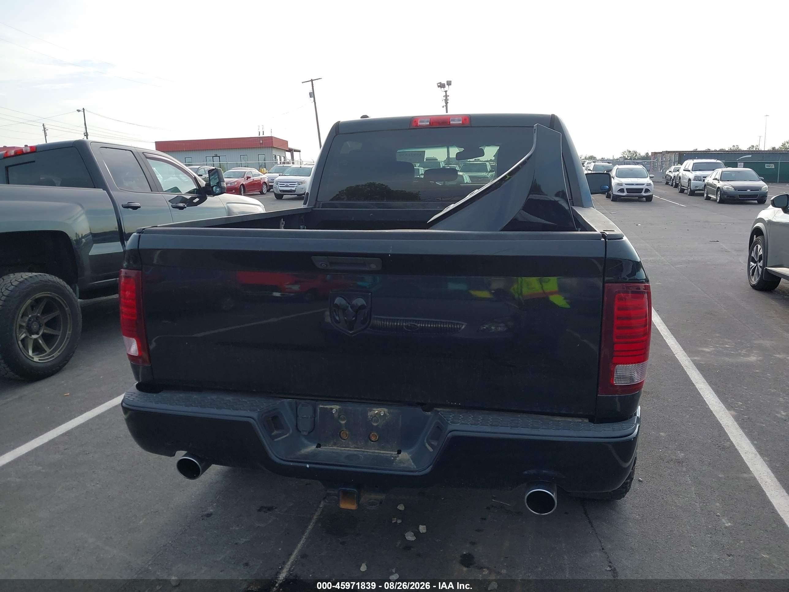 2014 Ram 1500 Express Черный vin: 1C6RR7KT8ES216968