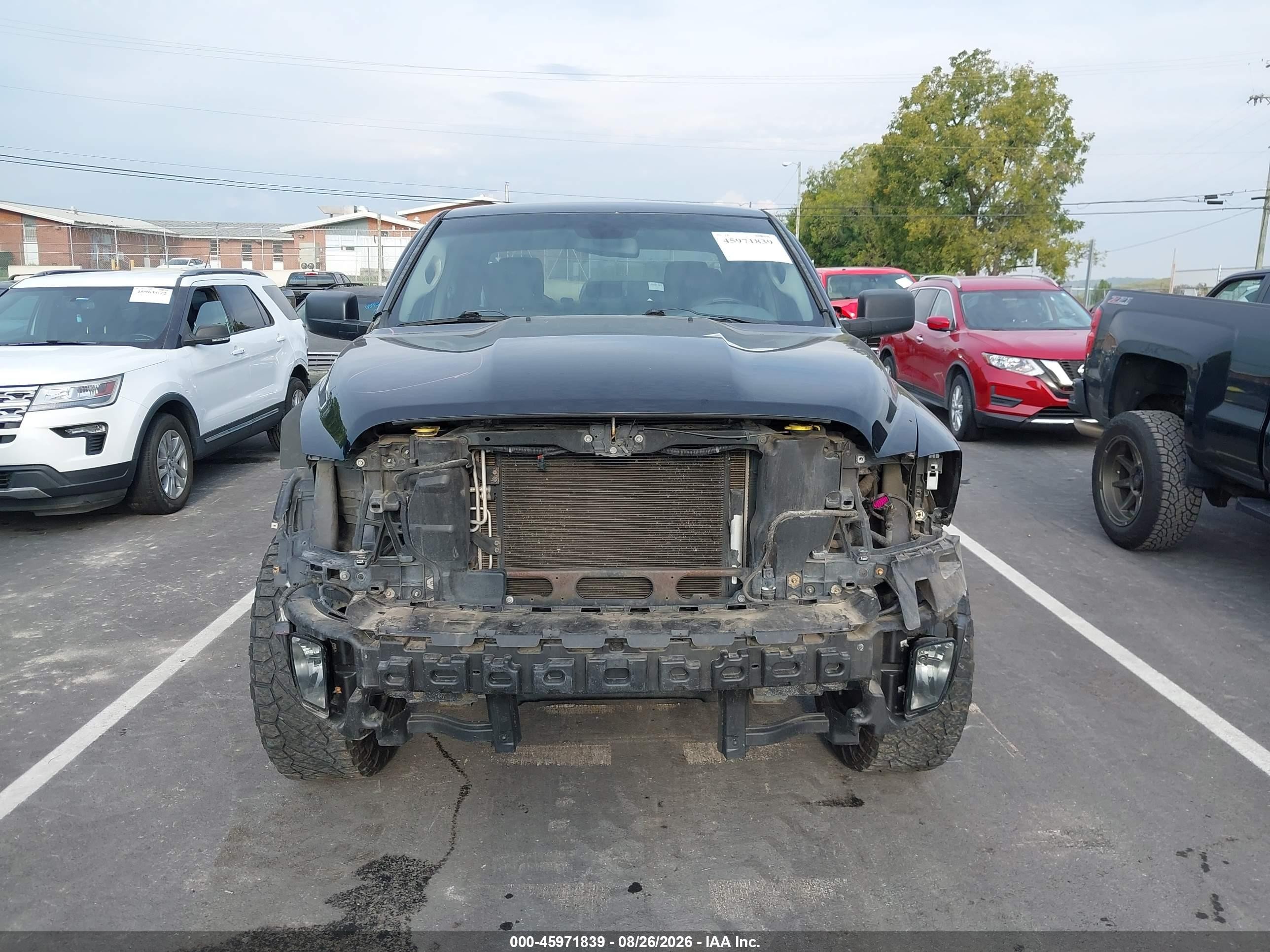 2014 Ram 1500 Express Черный vin: 1C6RR7KT8ES216968
