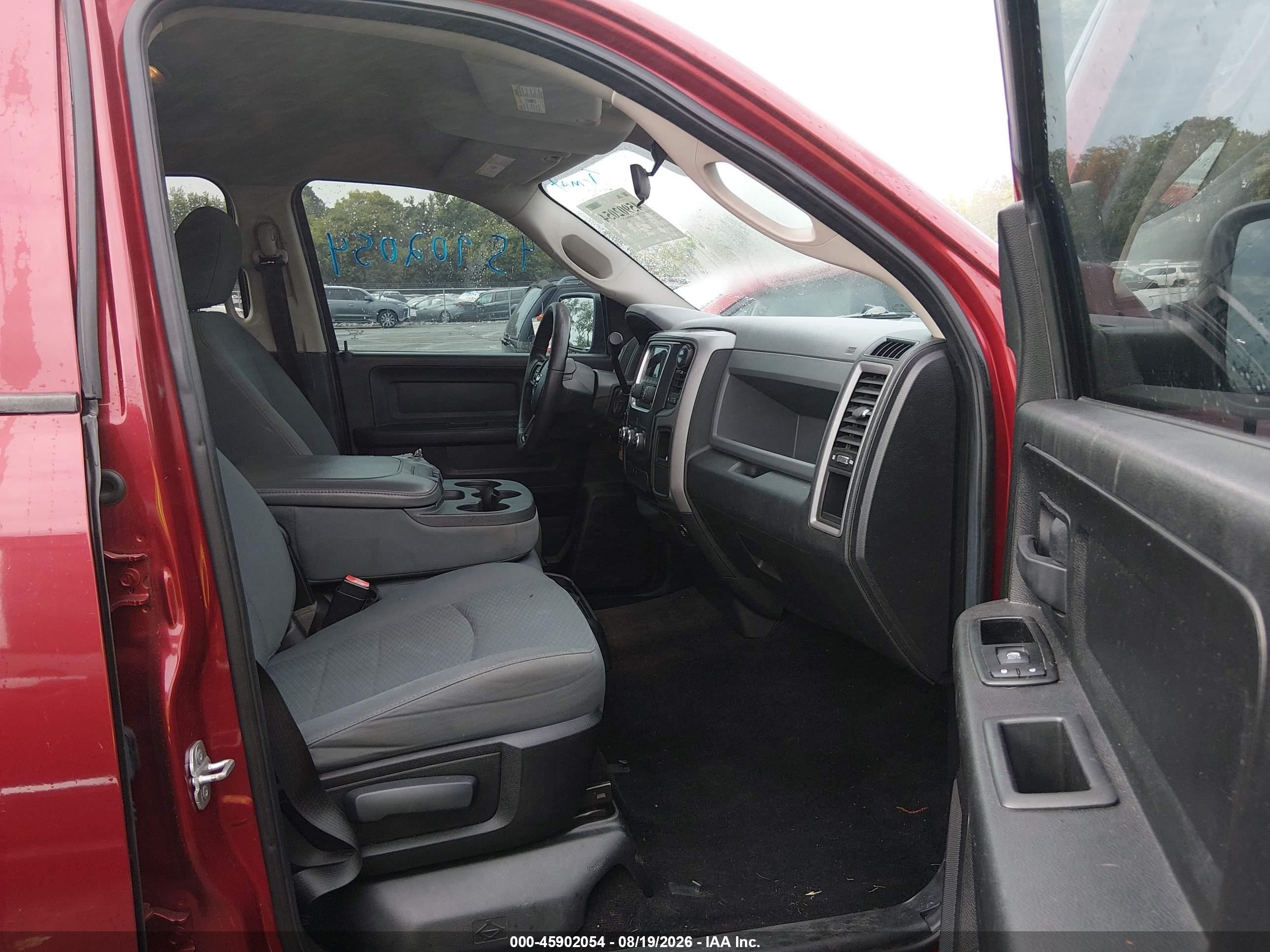 2014 Ram 1500 Express Red vin: 1C6RR7KT9ES162760
