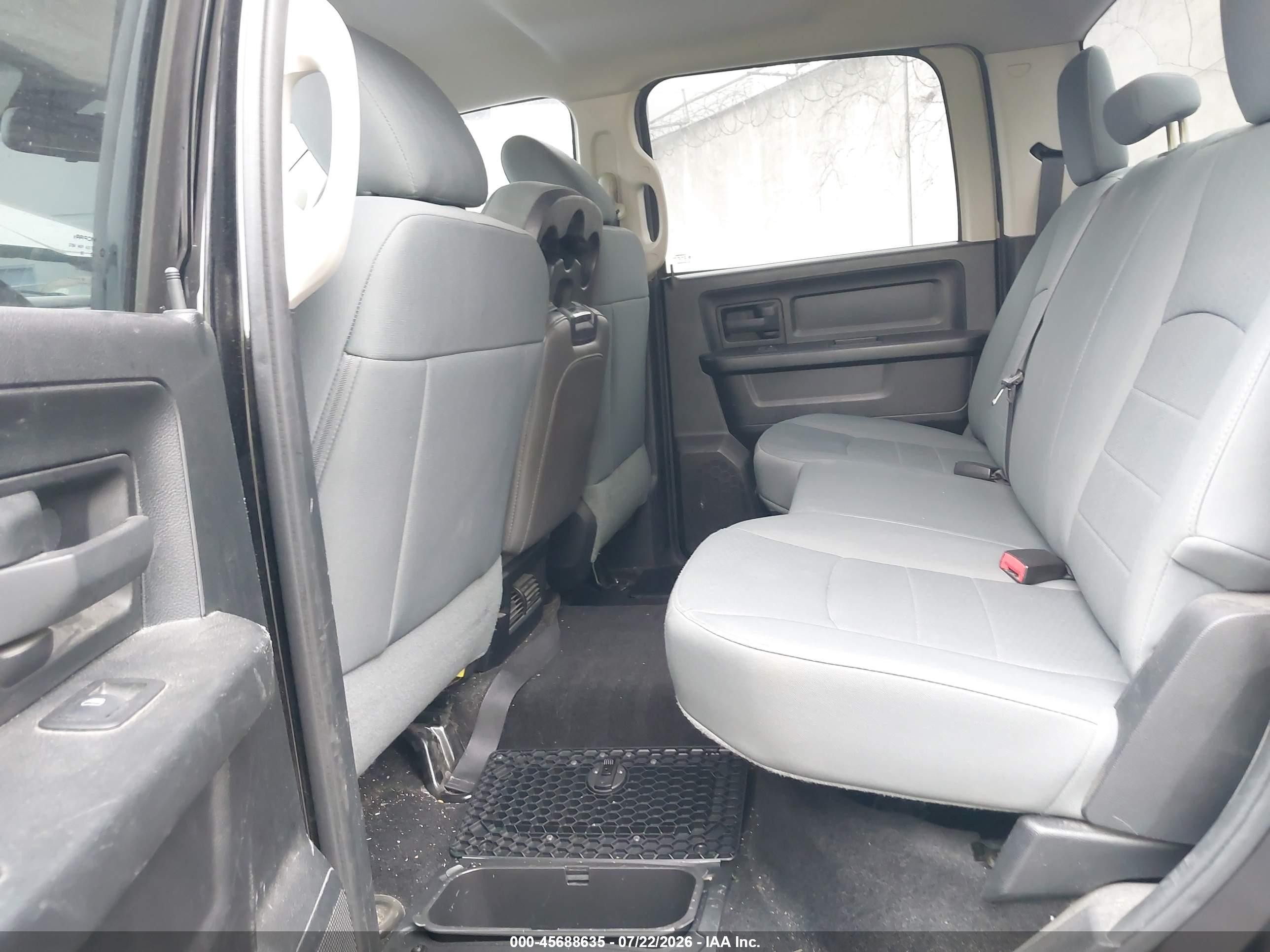 2014 Ram 1500 Express Black vin: 1C6RR7KT9ES411008