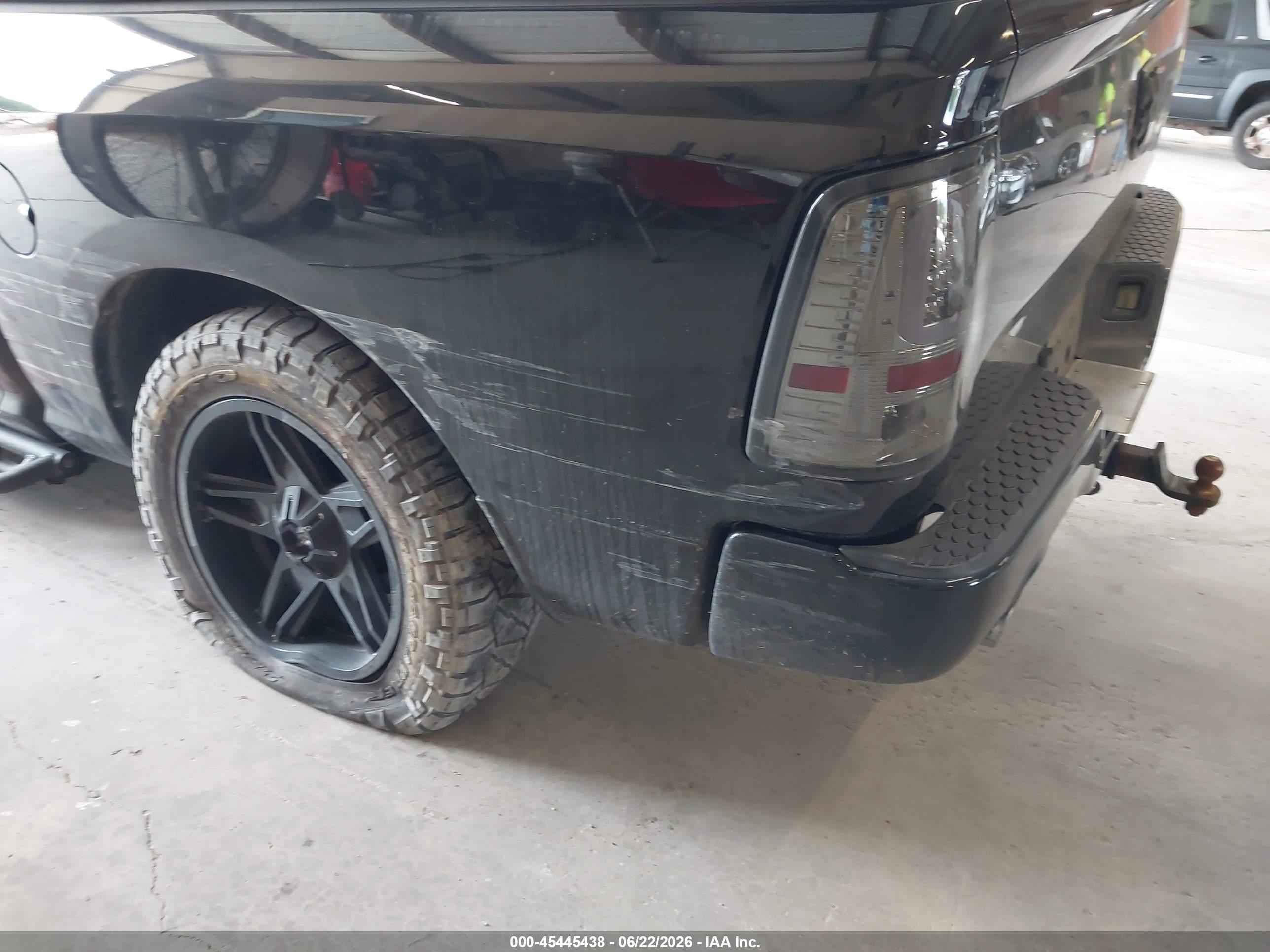 2014 Ram 1500 Express Black vin: 1C6RR7KT9ES445790