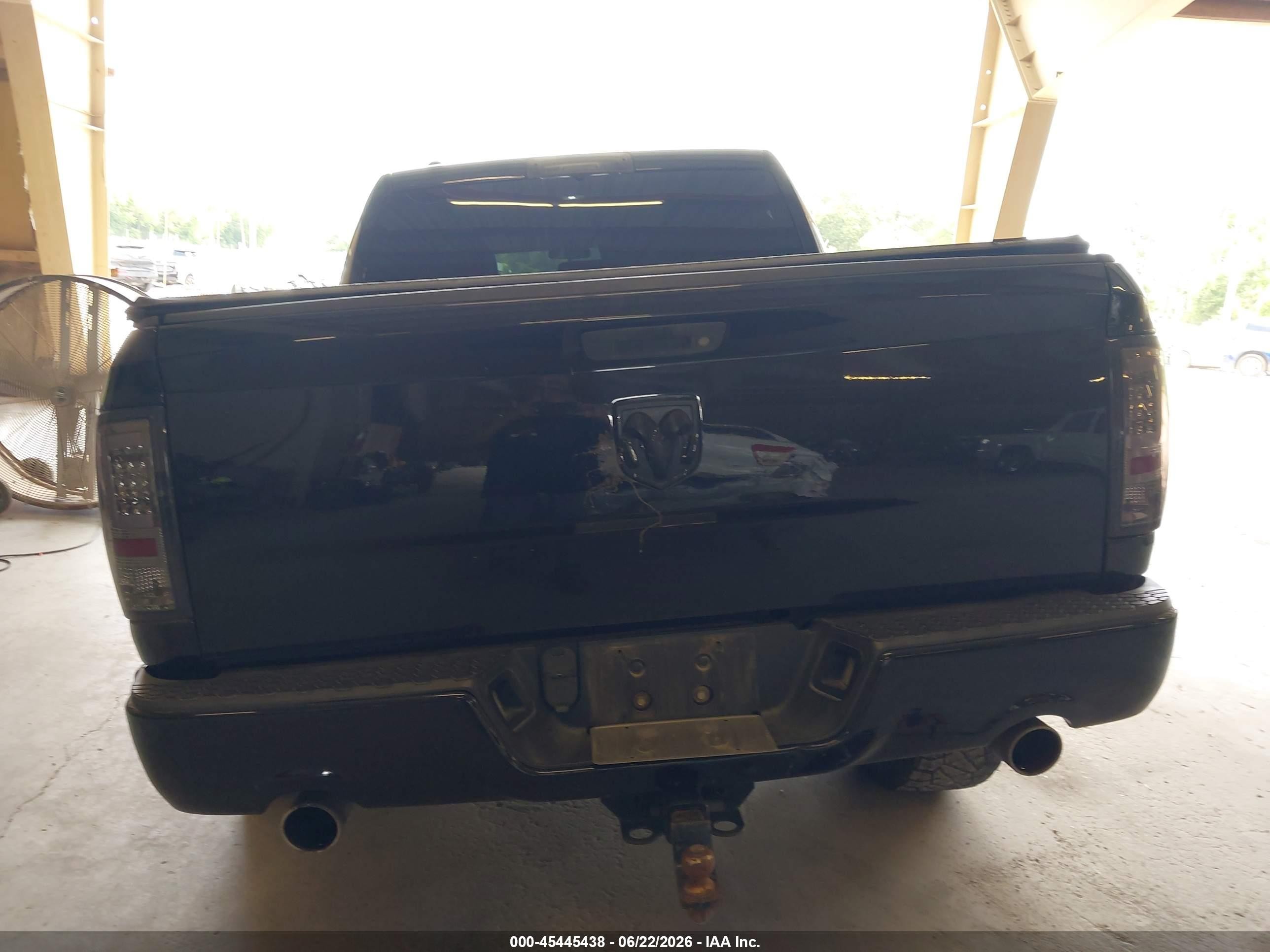 2014 Ram 1500 Express Black vin: 1C6RR7KT9ES445790