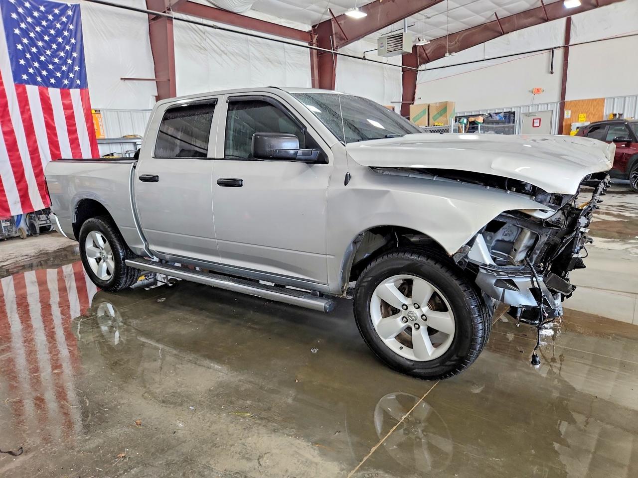 2015 Ram 1500 St Silver vin: 1C6RR7KT9FS667621