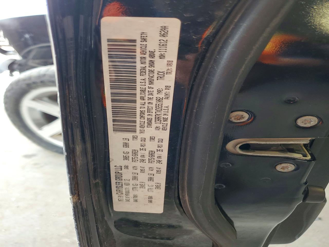 2013 Ram 1500 St Black vin: 1C6RR7KTXDS551082