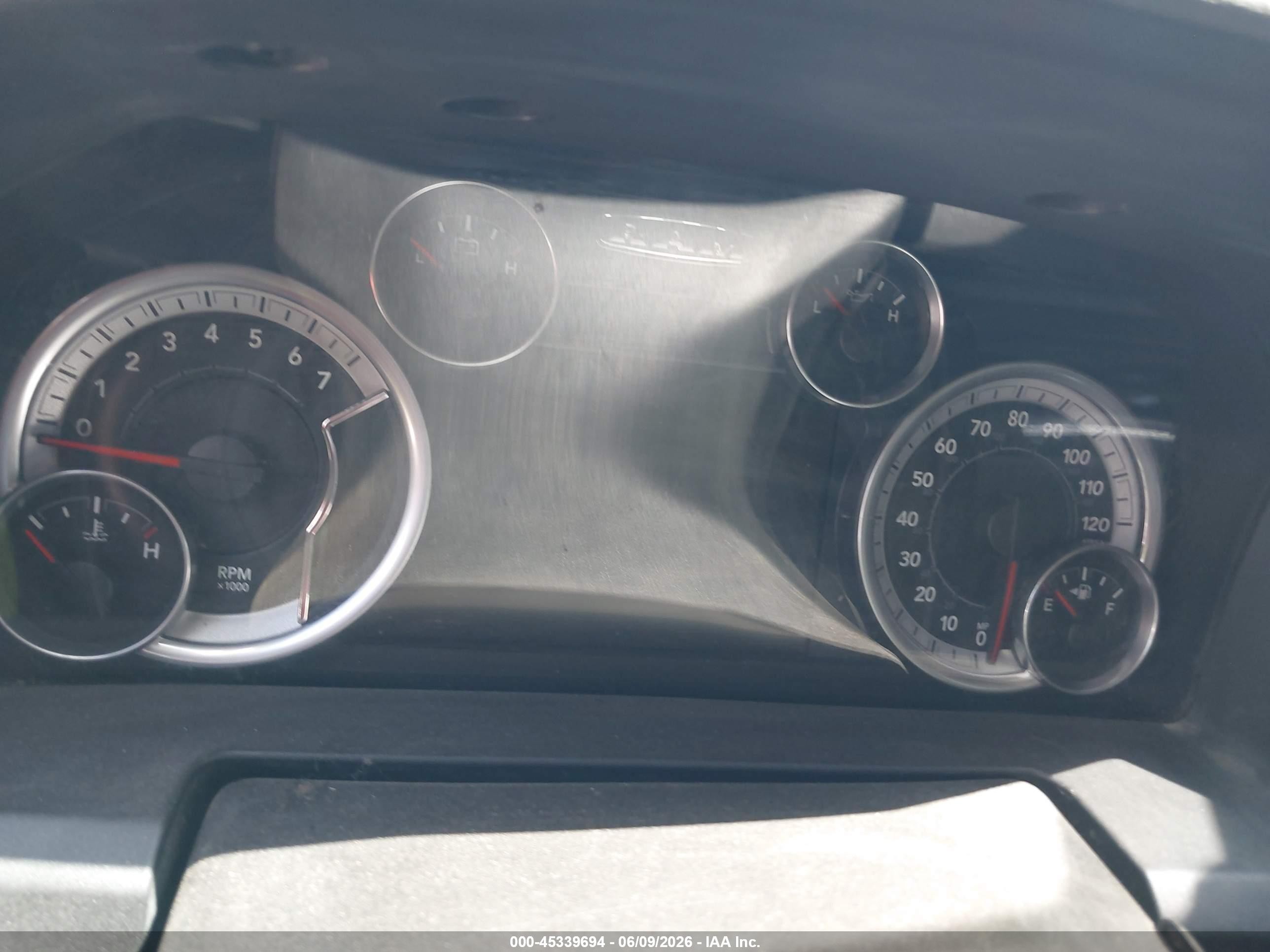 2013 Ram 1500 Express Серый vin: 1C6RR7KTXDS687714