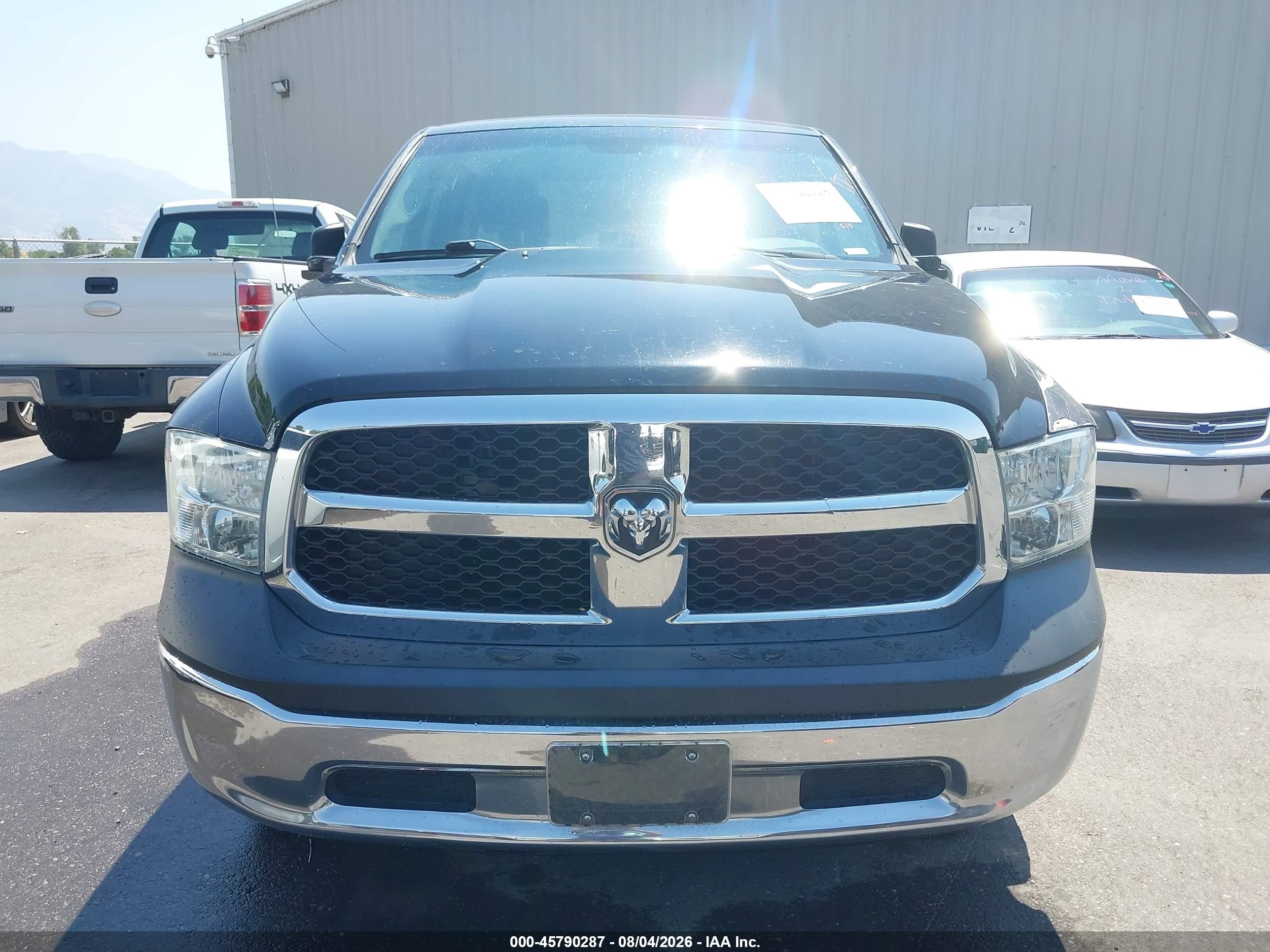 2013 Ram 1500 St Black vin: 1C6RR7KTXDS717584
