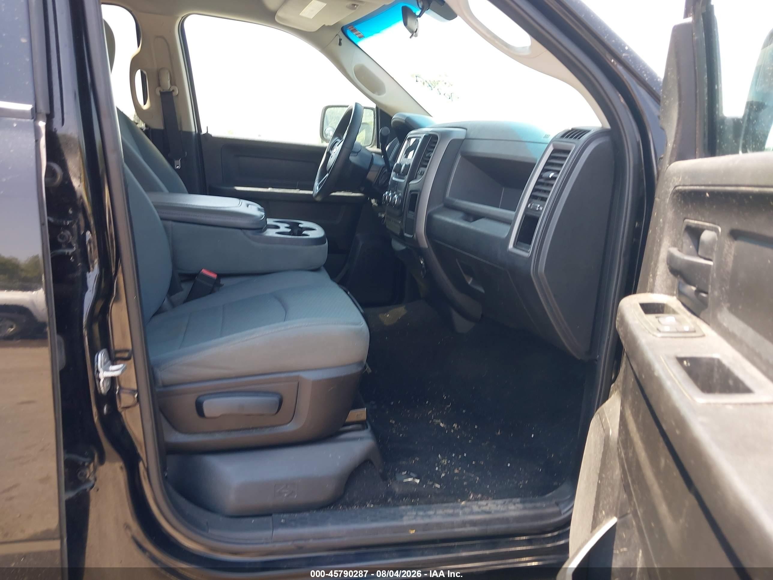 2013 Ram 1500 St Black vin: 1C6RR7KTXDS717584