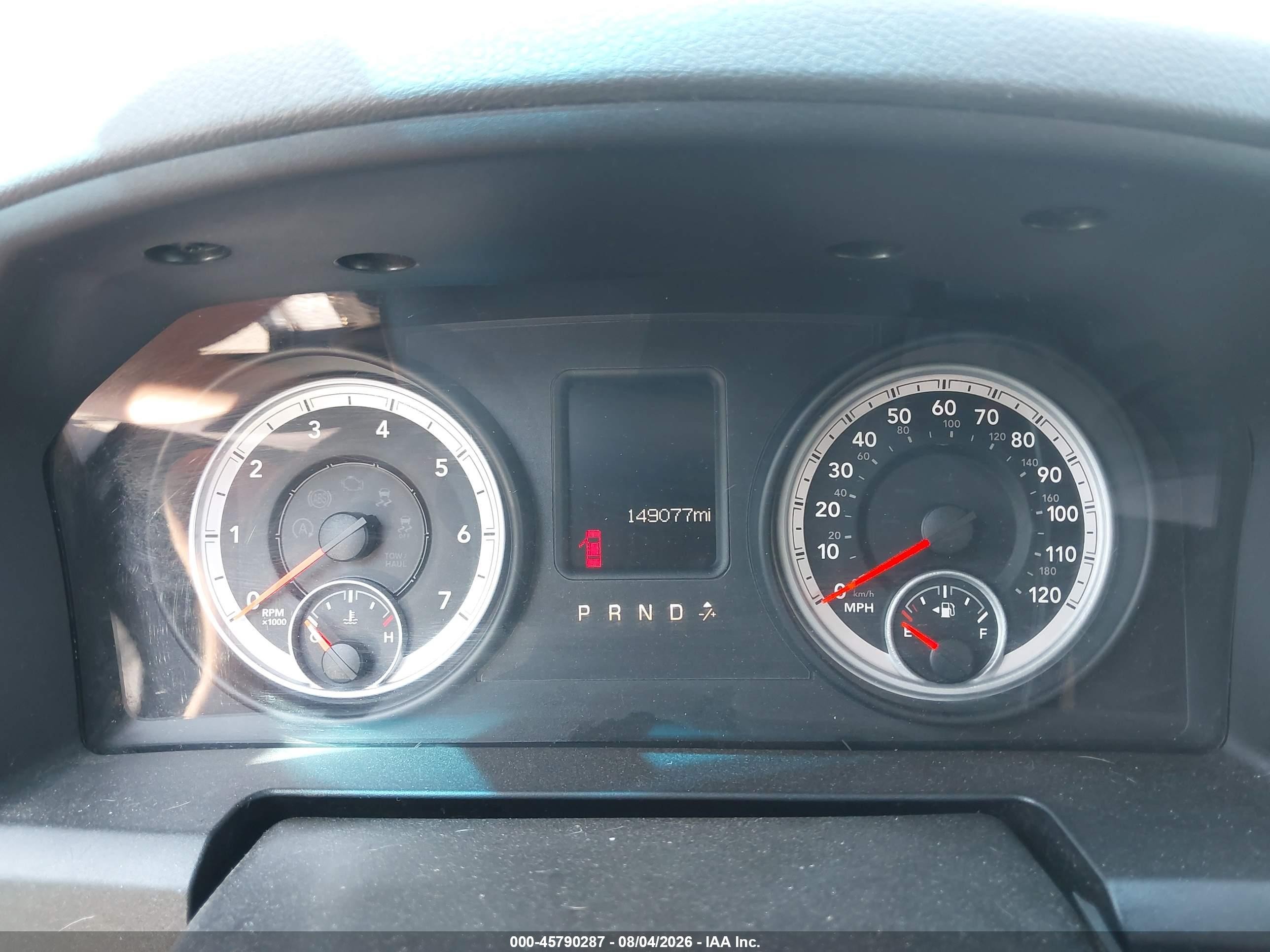 2013 Ram 1500 St Black vin: 1C6RR7KTXDS717584