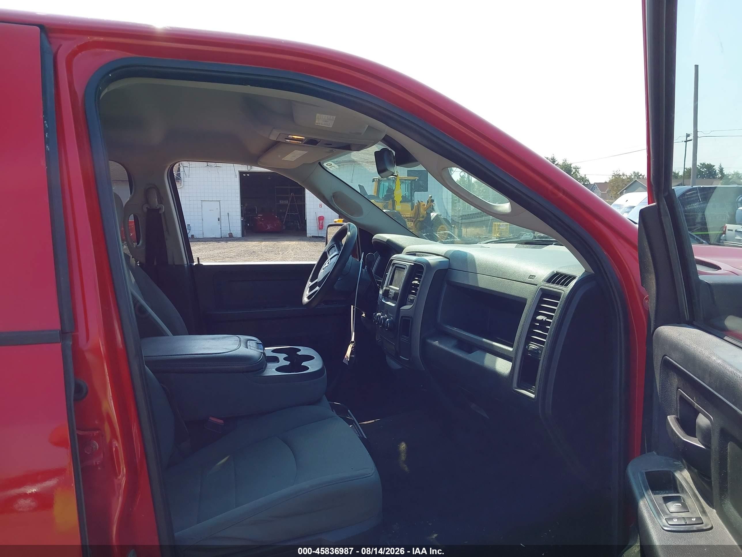 2014 Ram 1500 Express Red vin: 1C6RR7KTXES161987