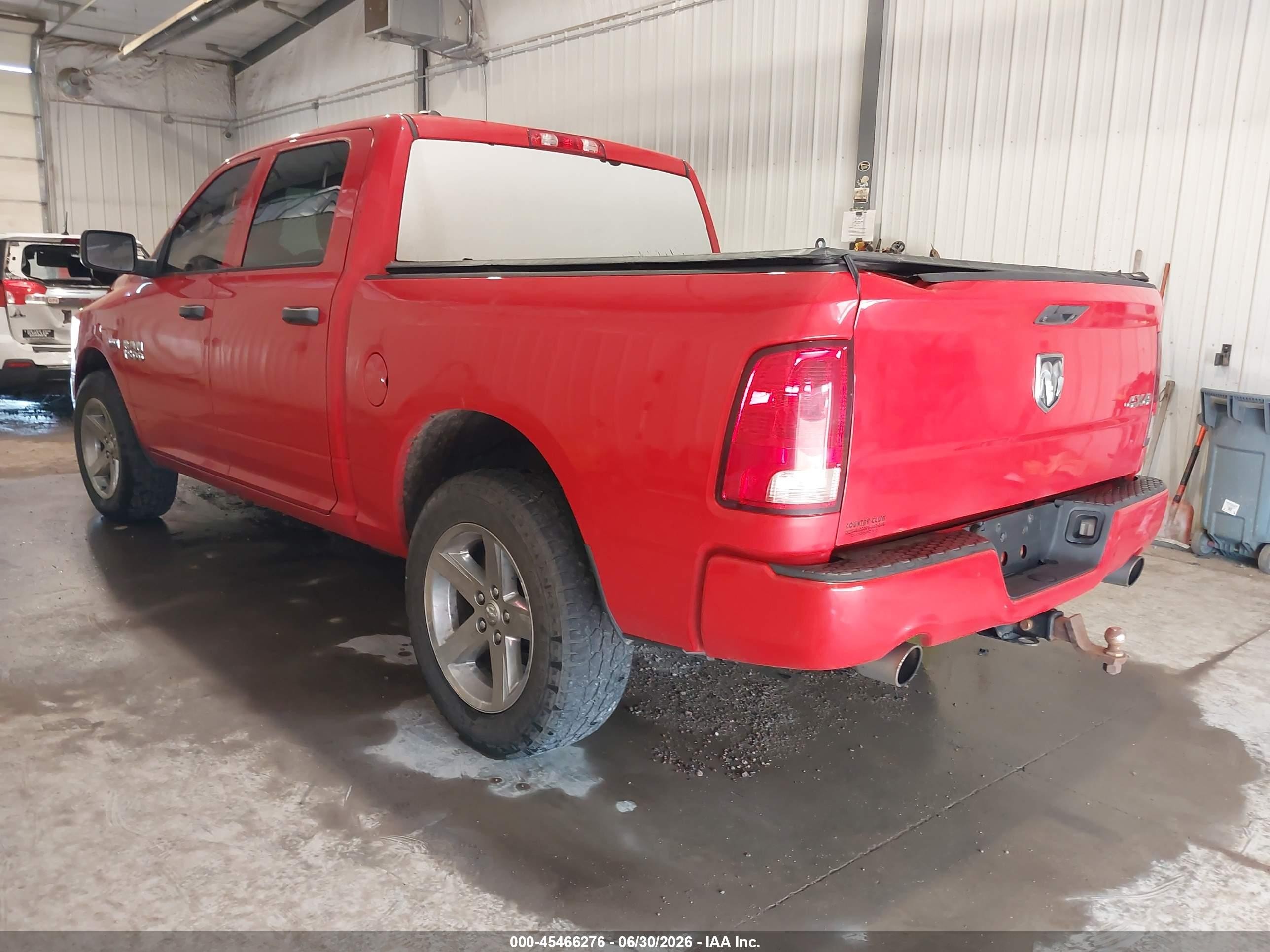 2014 Ram 1500 Express Red vin: 1C6RR7KTXES165974