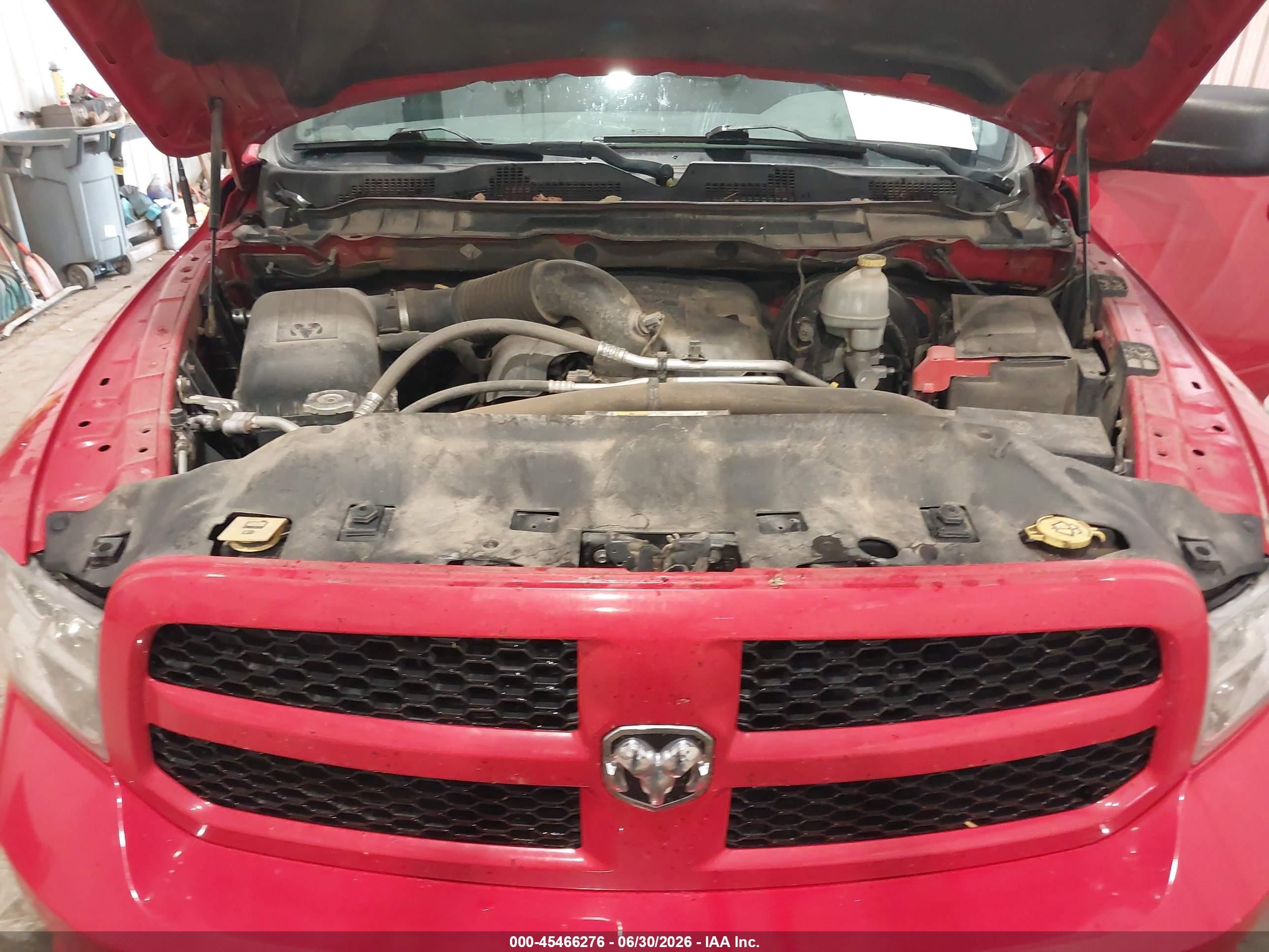 2014 Ram 1500 Express Red vin: 1C6RR7KTXES165974