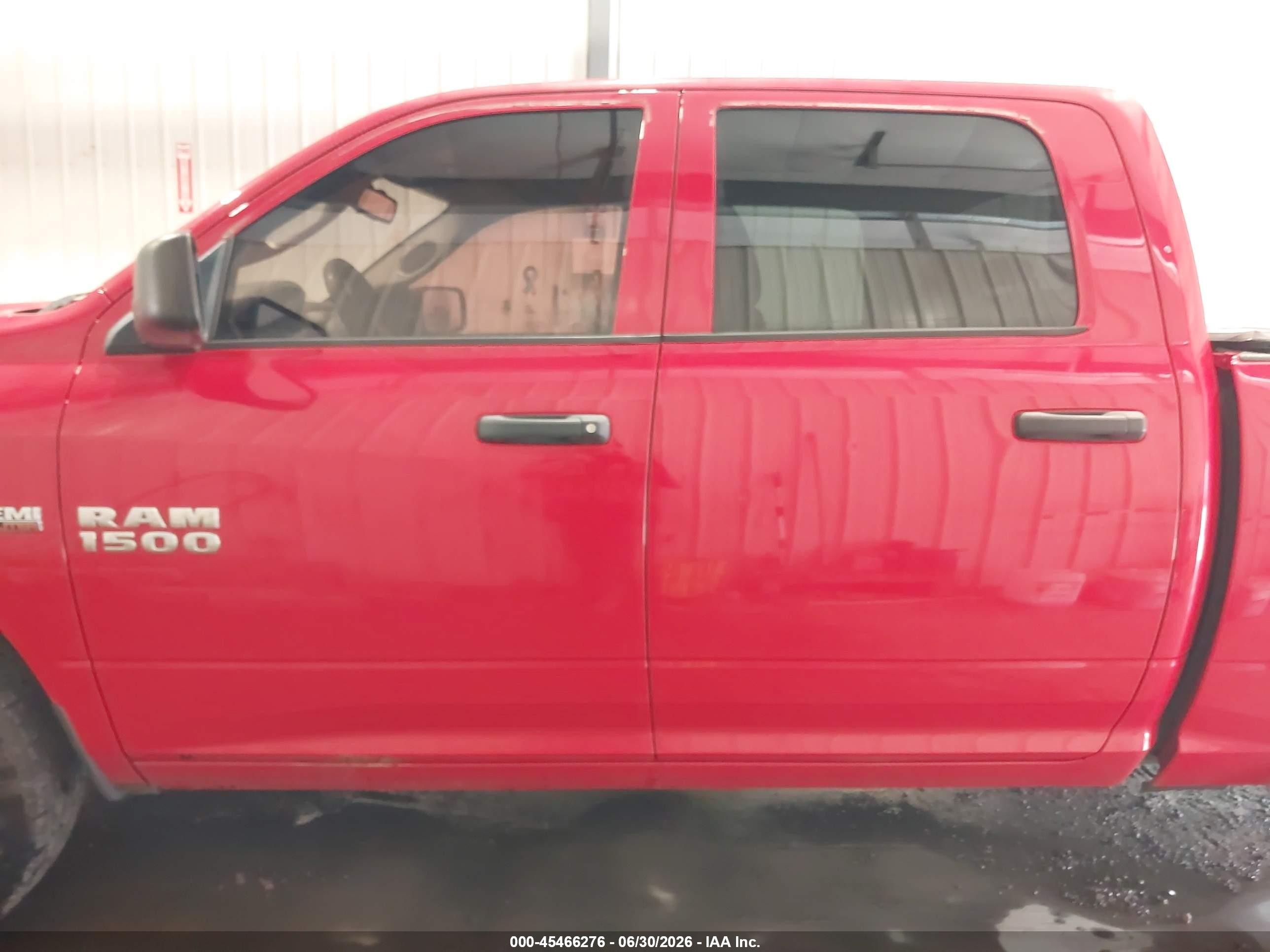 2014 Ram 1500 Express Red vin: 1C6RR7KTXES165974