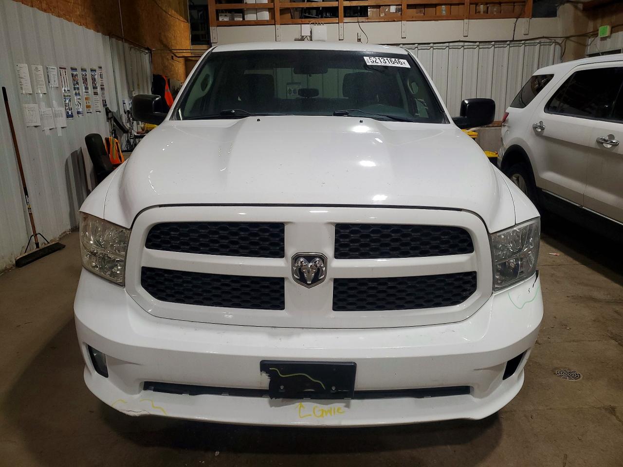 2014 Ram 1500 St White vin: 1C6RR7KTXES316585