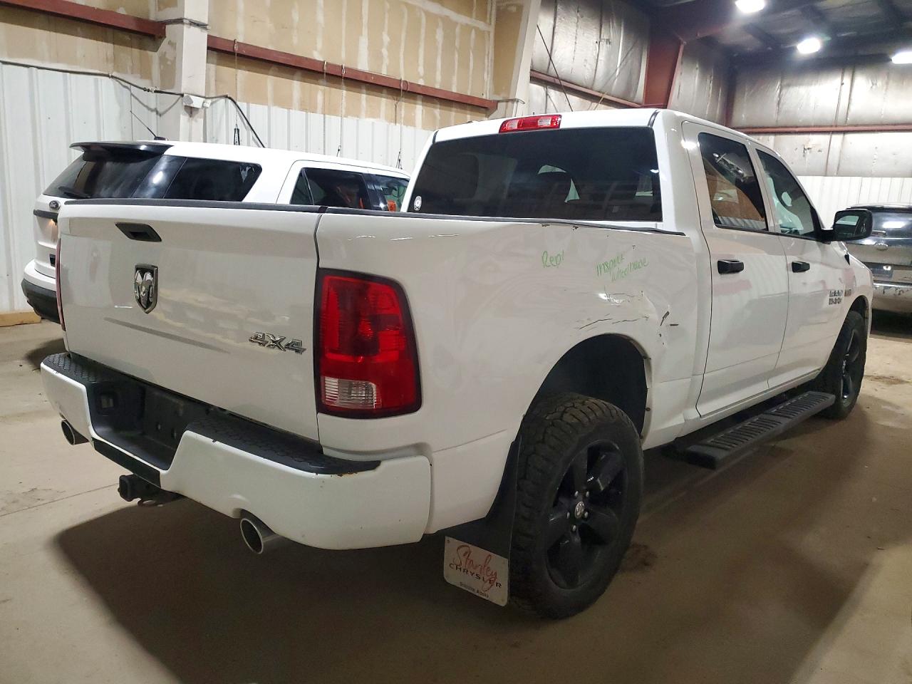 2014 Ram 1500 St White vin: 1C6RR7KTXES316585