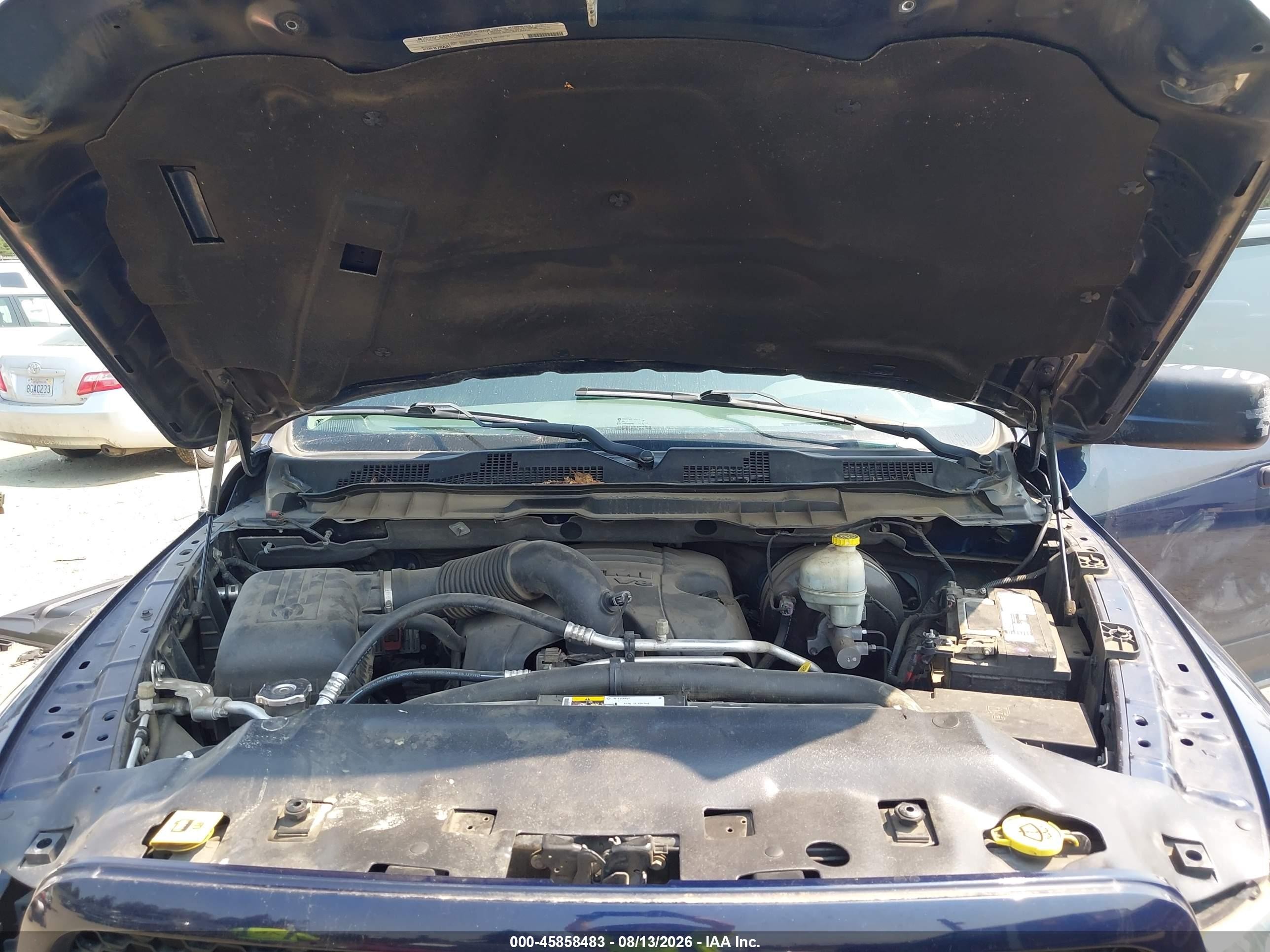2014 Ram 1500 Express Blue vin: 1C6RR7KTXES381548