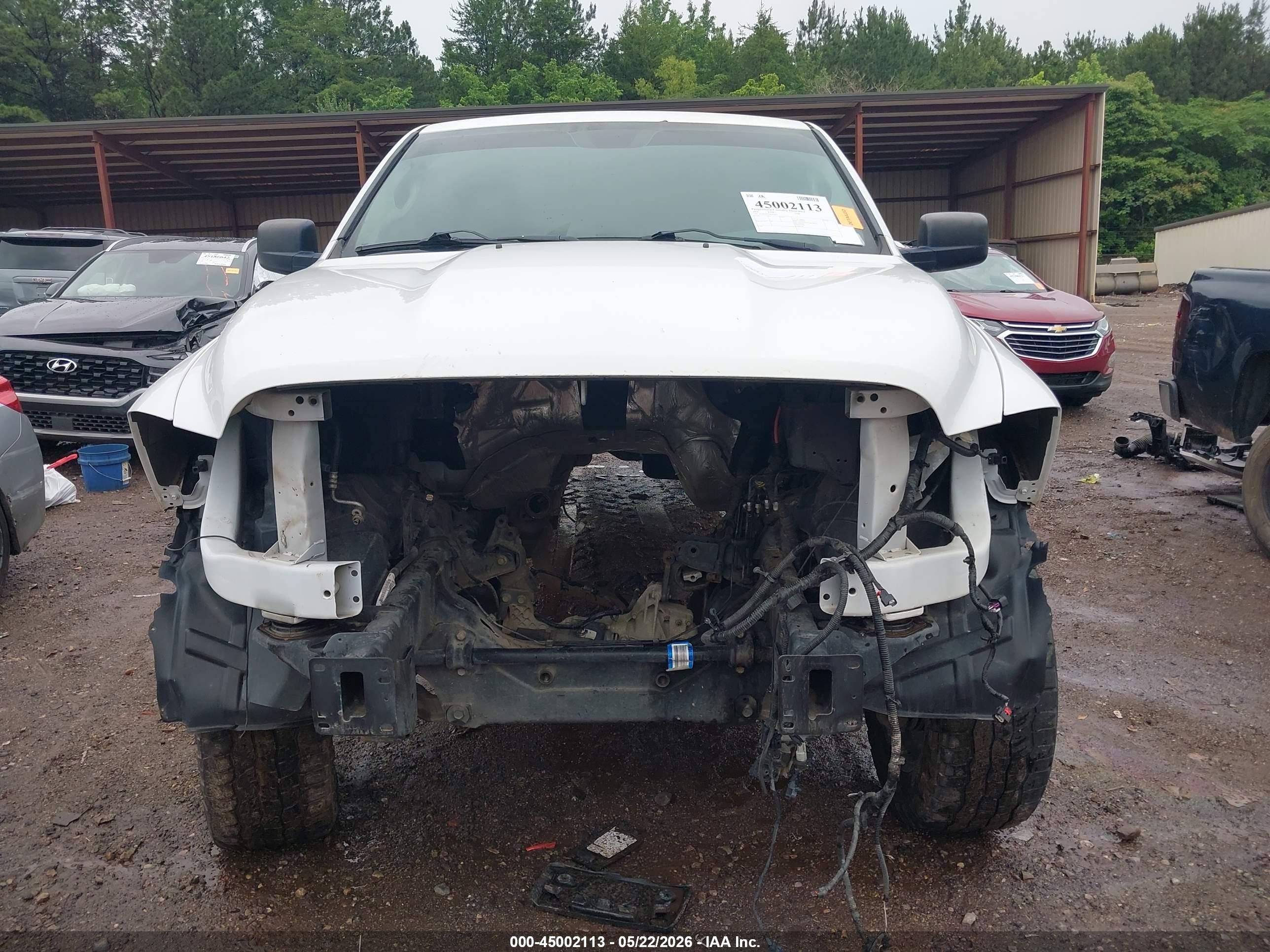 2014 Ram 1500 Express White vin: 1C6RR7KTXES411437
