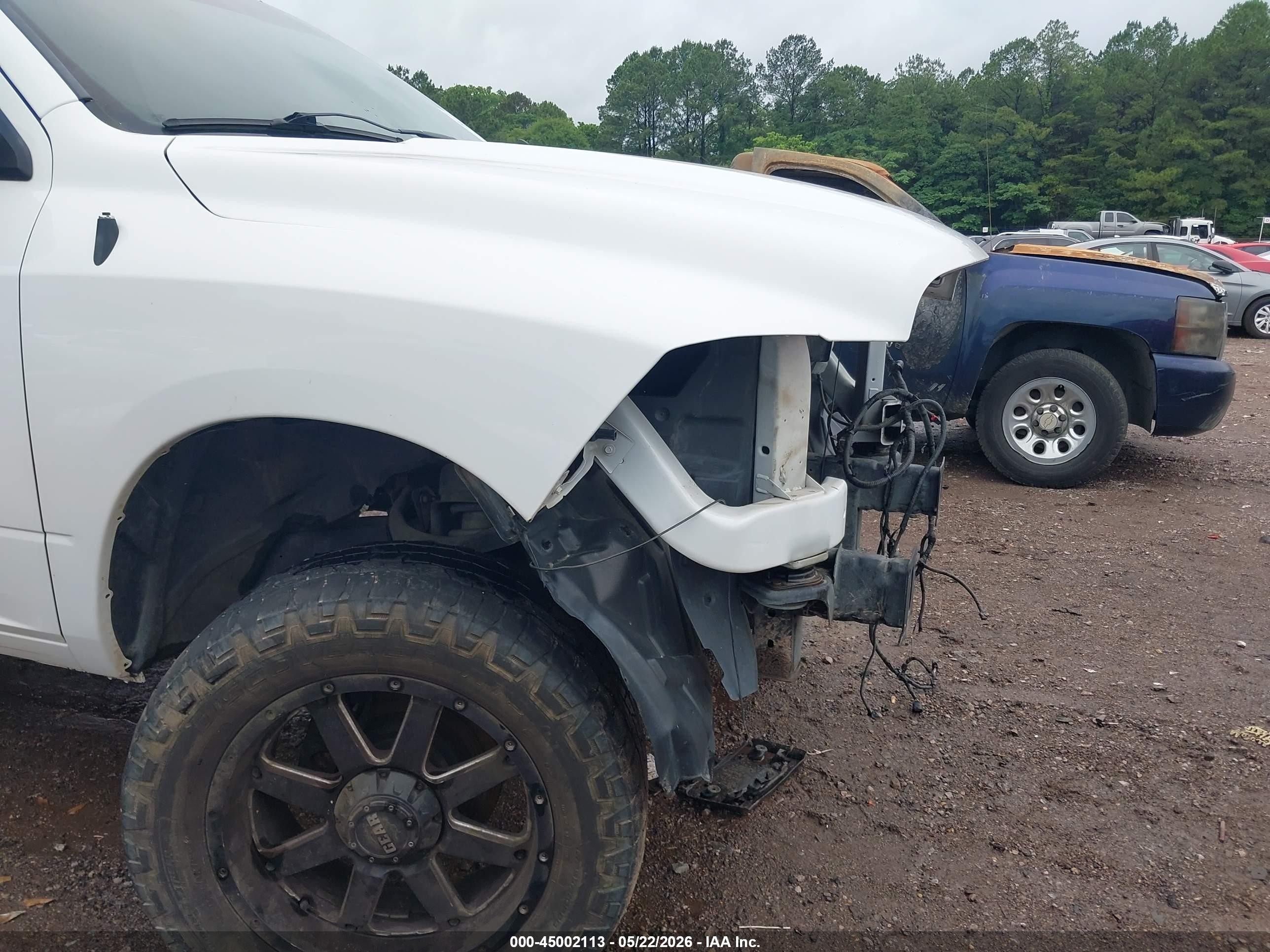 2014 Ram 1500 Express White vin: 1C6RR7KTXES411437