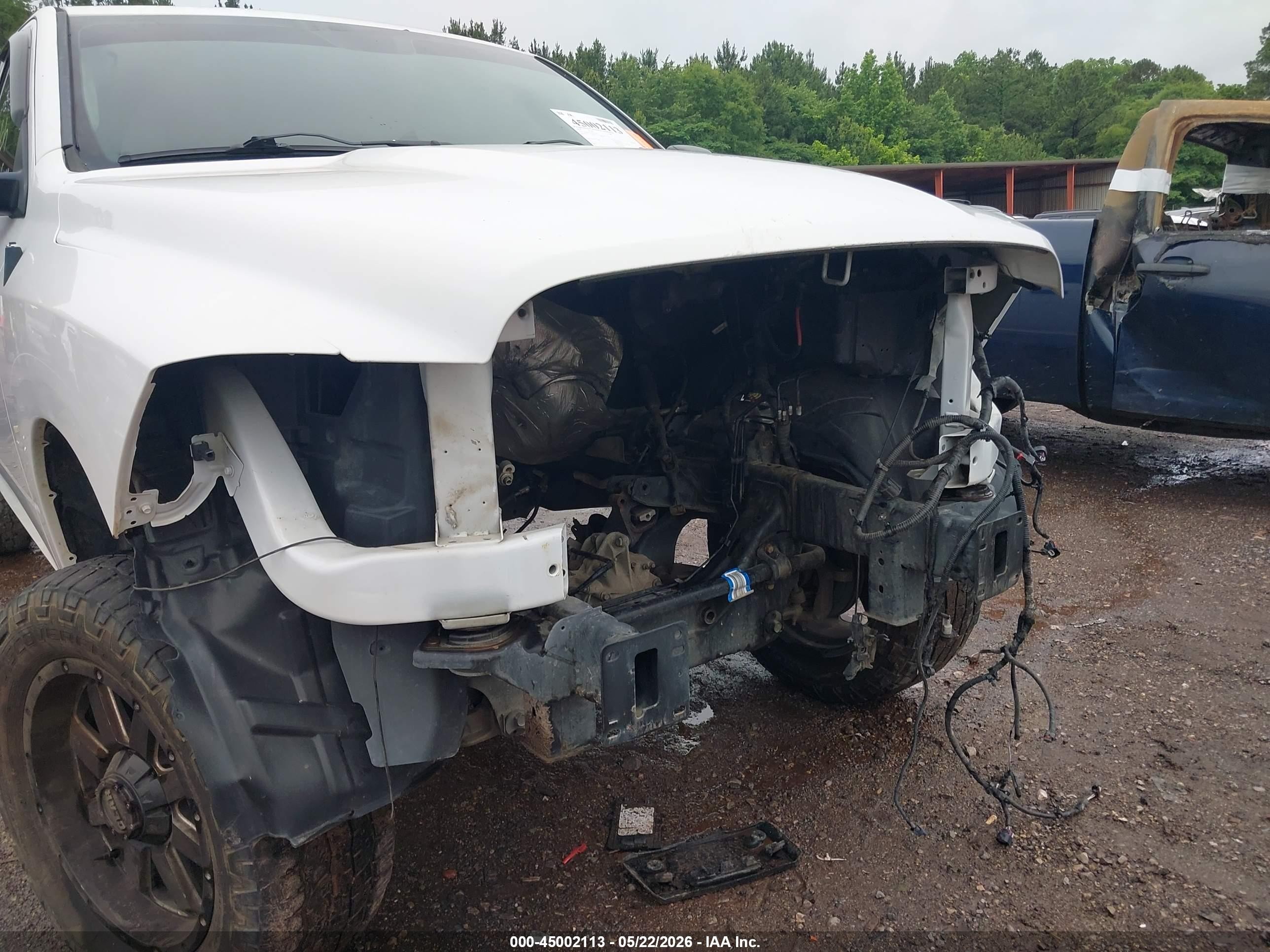 2014 Ram 1500 Express White vin: 1C6RR7KTXES411437